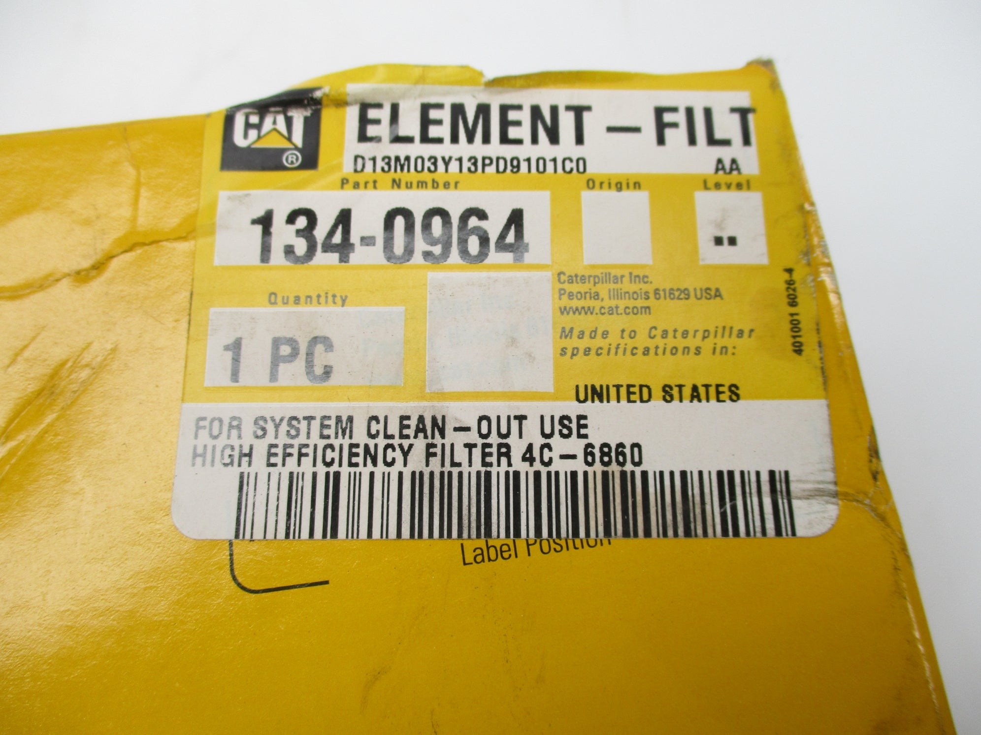 CATERPILLAR 134-0964 NSMP