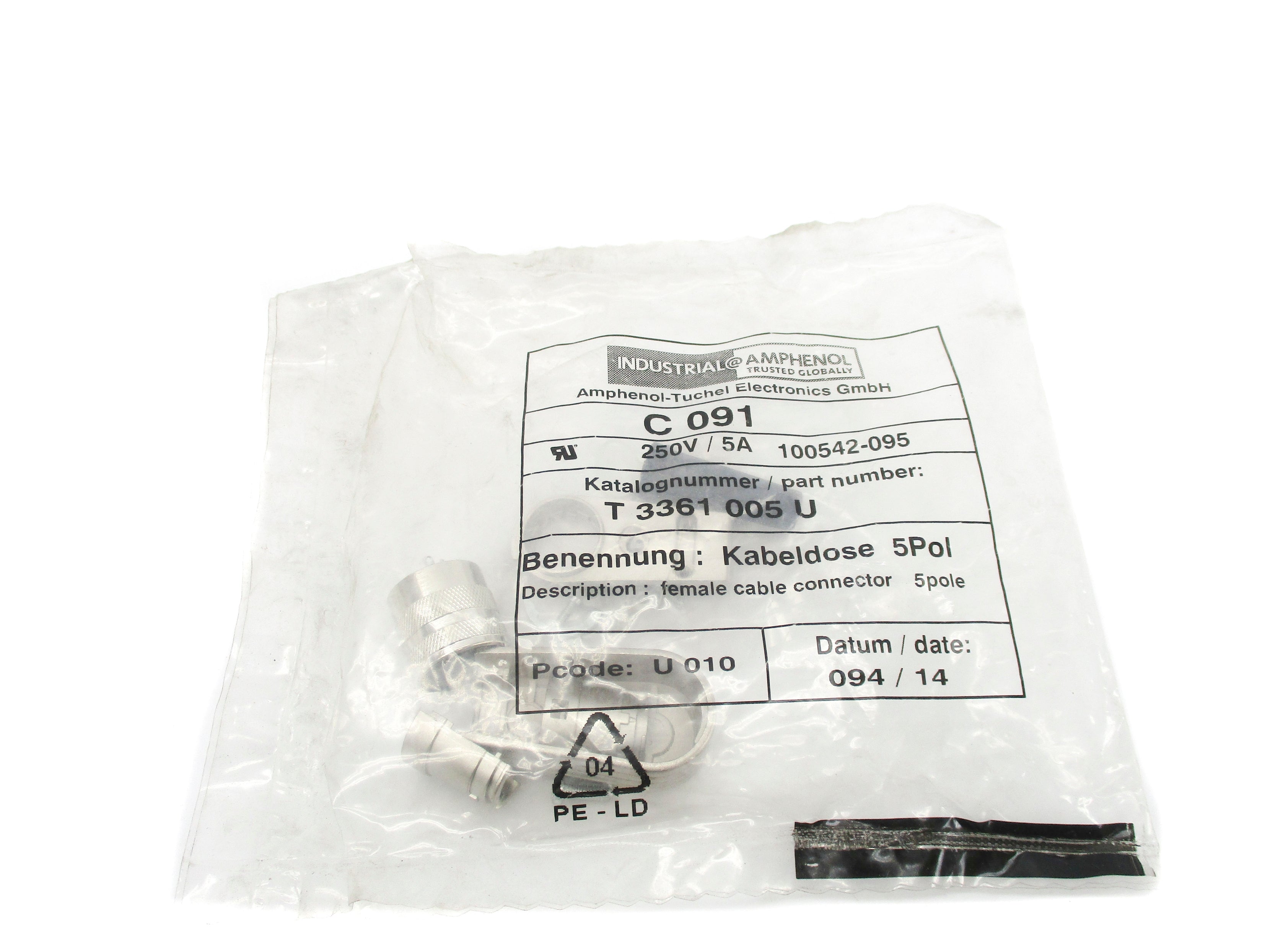 AMPHENOL T3361005U NSMP