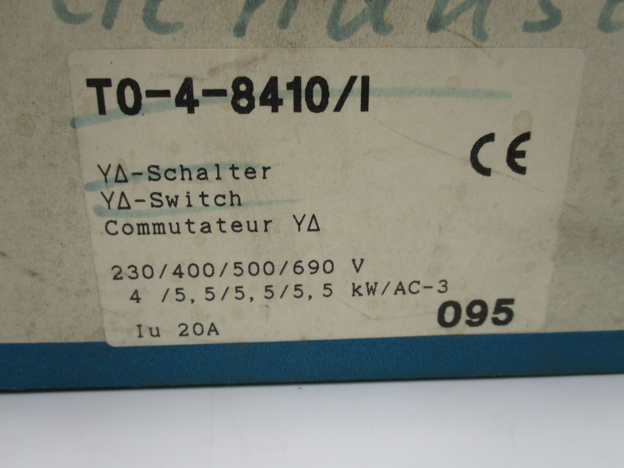 KLOCKNER MOELLER T0-4-8410/I NSMP