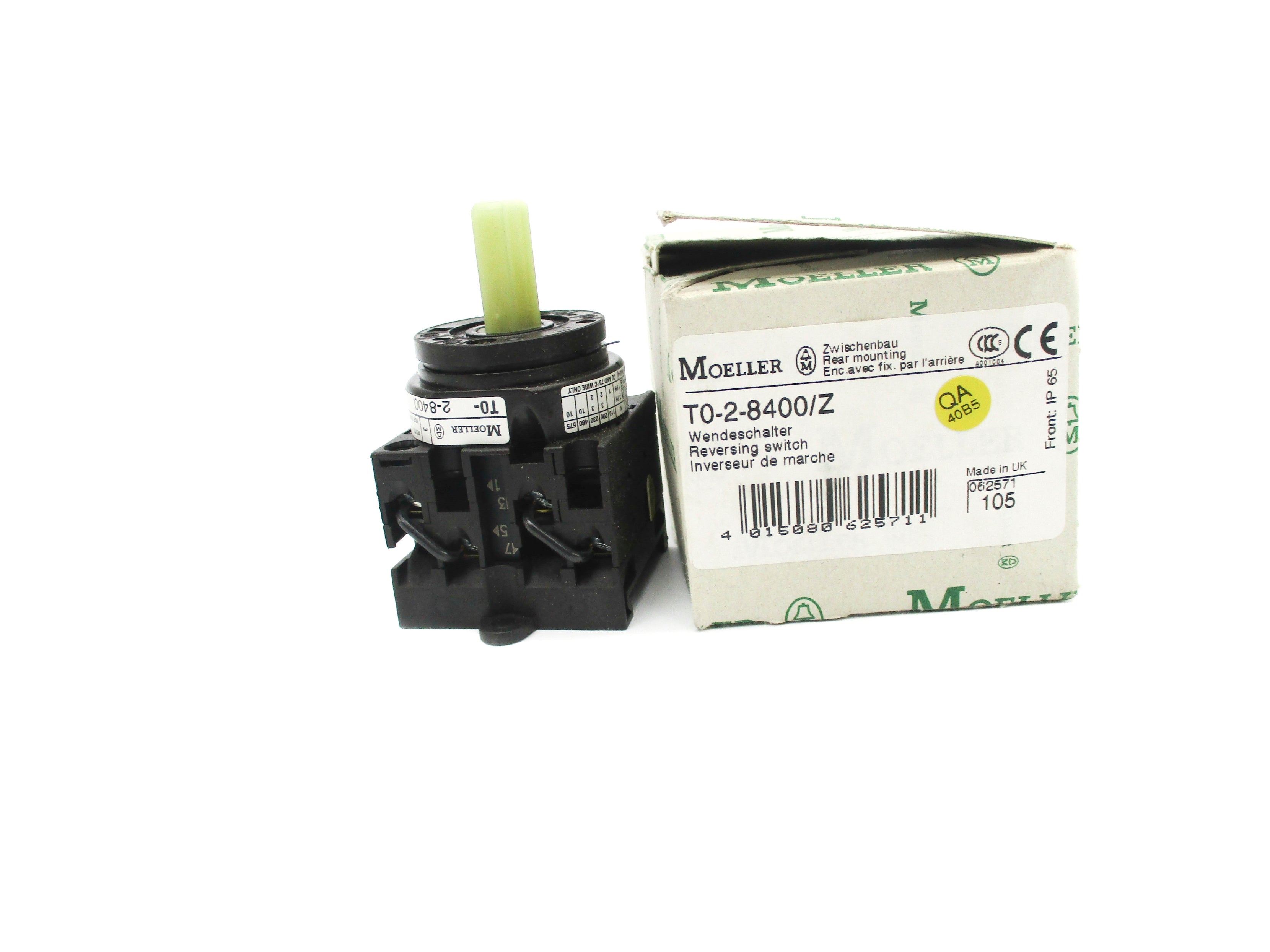 KLOCKNER MOELLER T0-2-8400/Z NSMP
