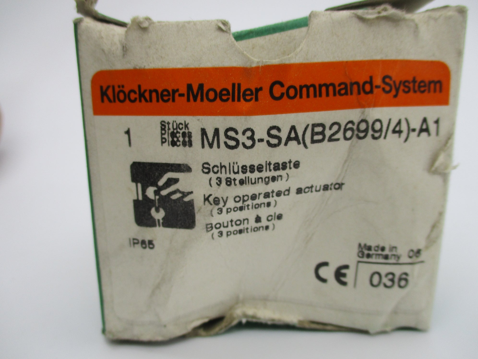 KLOCKNER MOELLER MS3-SA(B2699/4)-A1 (NO KEY) NSMP