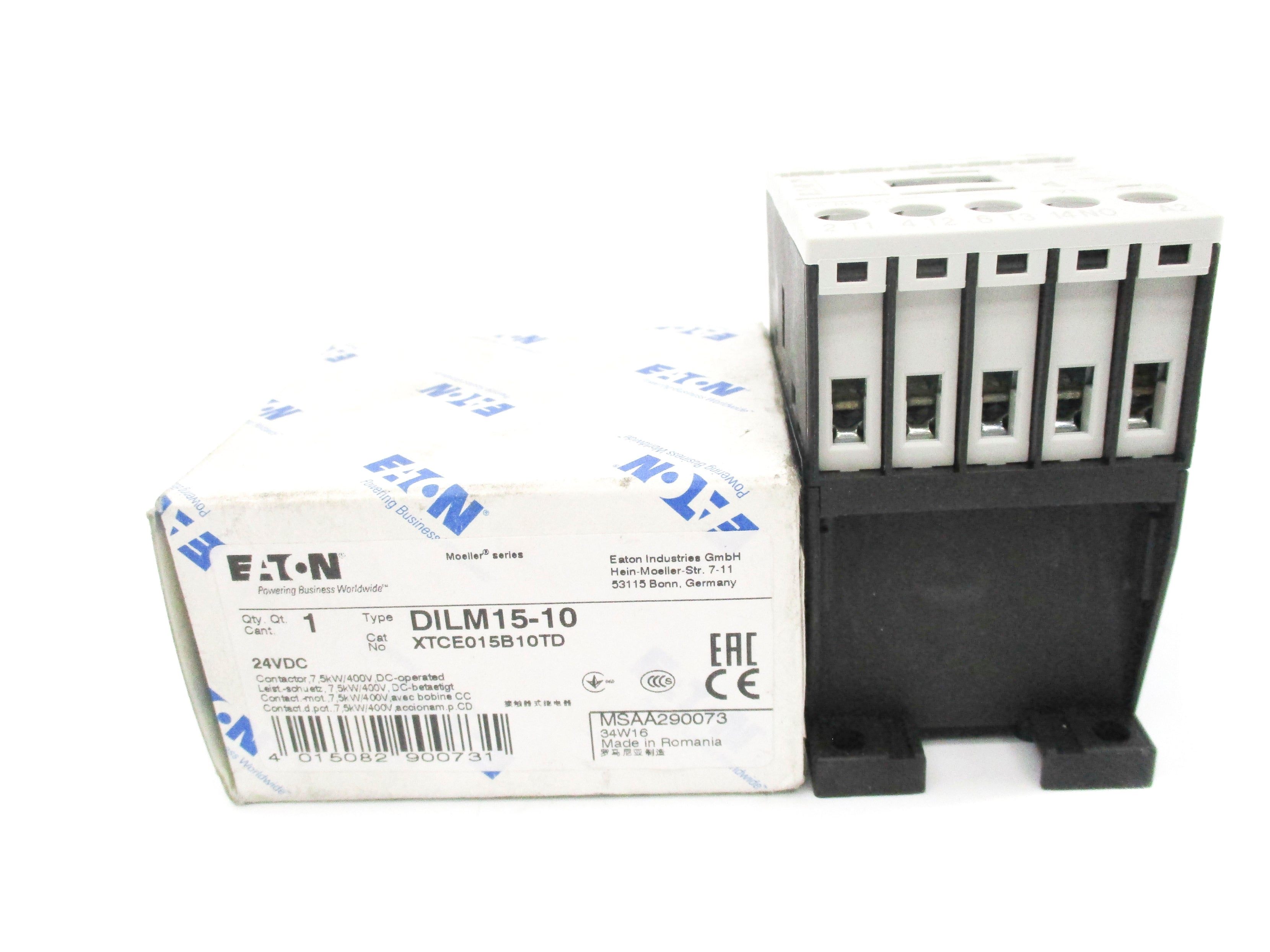 EATON DILM15-10 24VDC NSMP