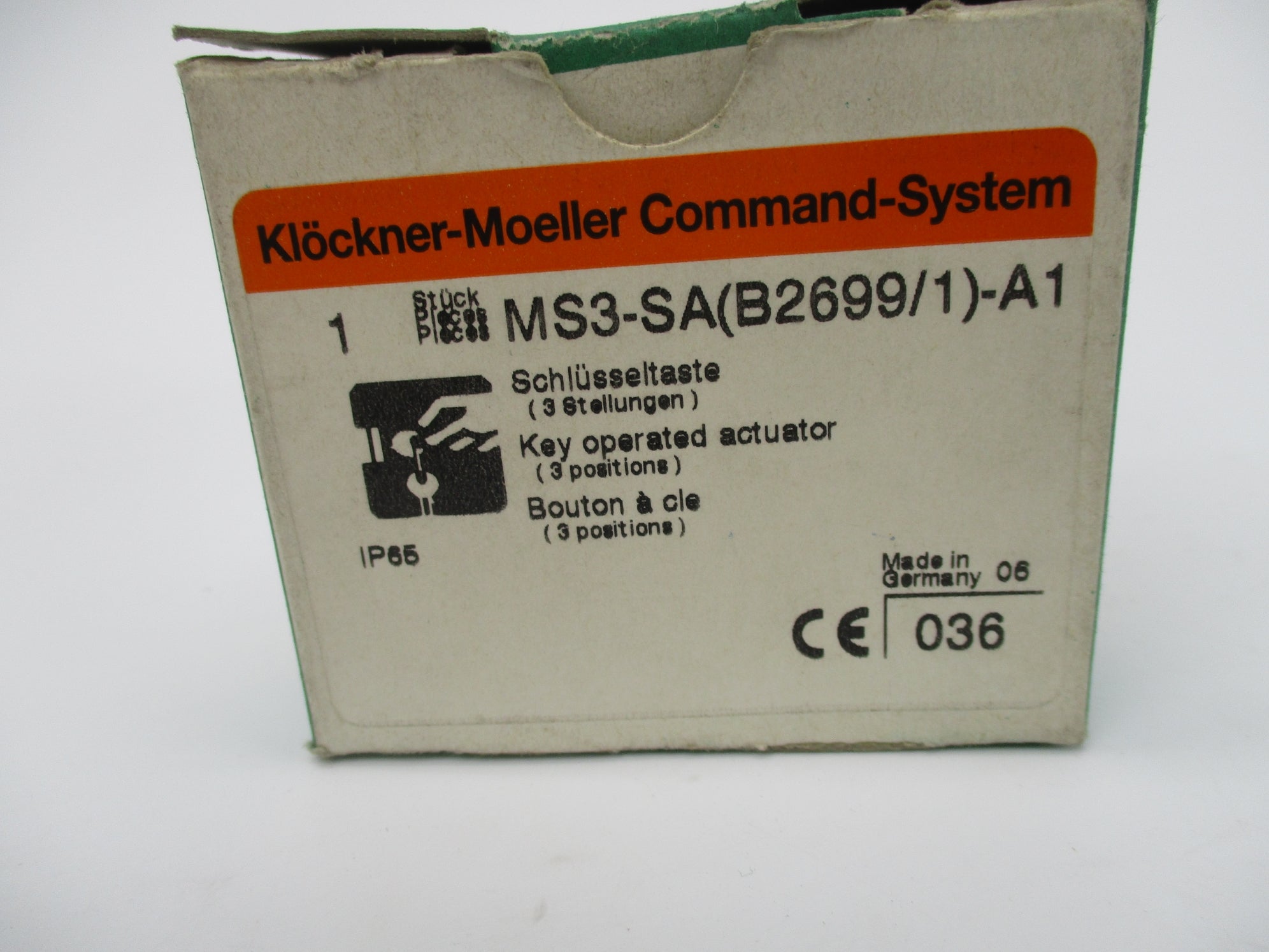 KLOCKNER MOELLER MS3-SA(B2699/1)-A1 (NO KEY) NSMP