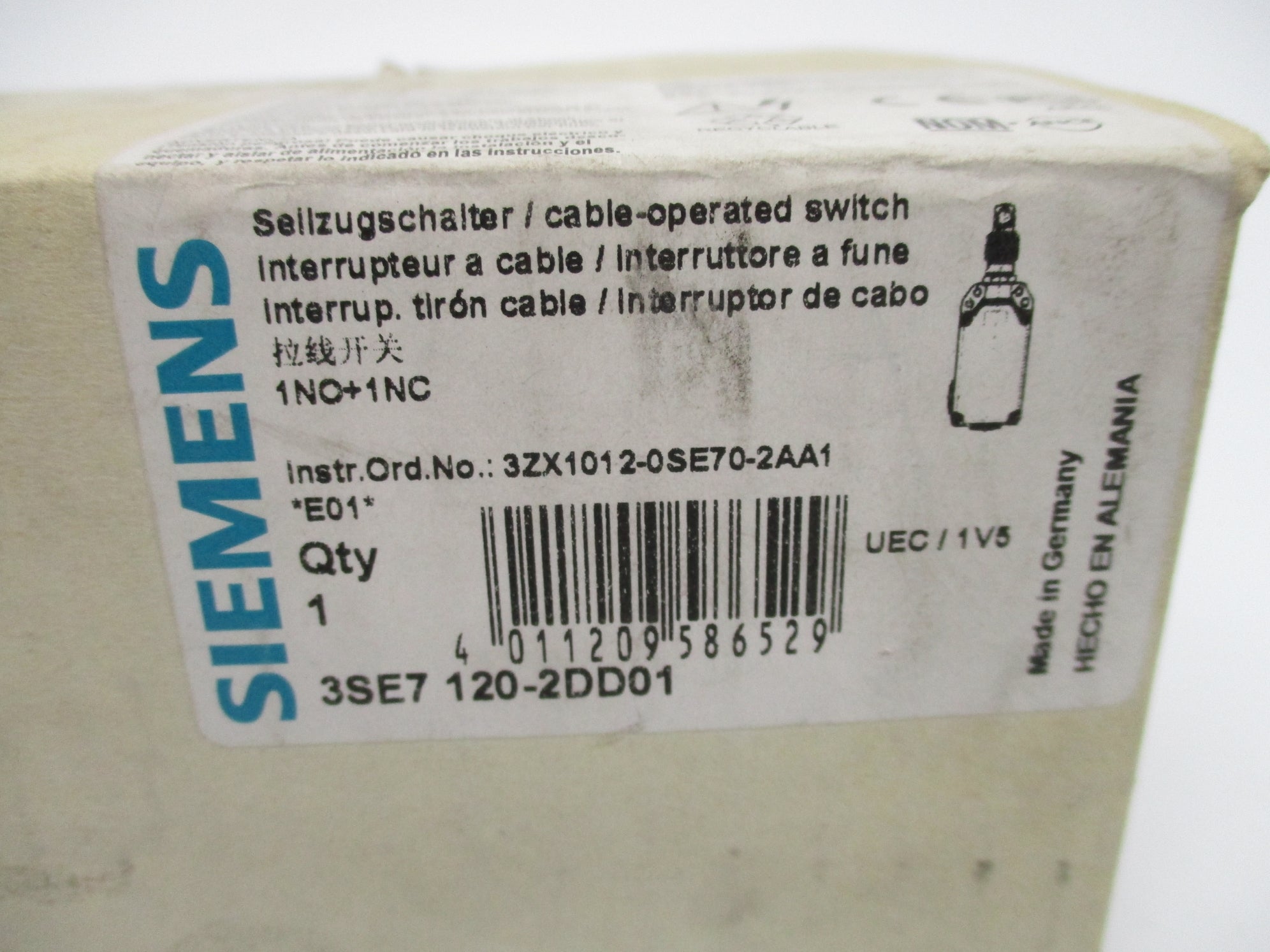 SIEMENS 3SE7120-2DD01 NSMP