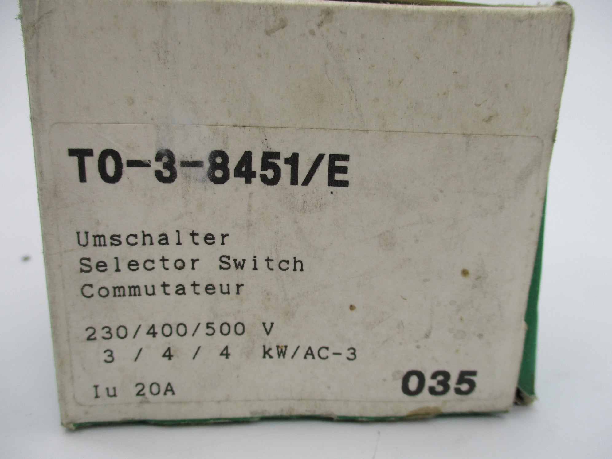 KLOCKNER MOELLER T0-3-8451/E NSMP