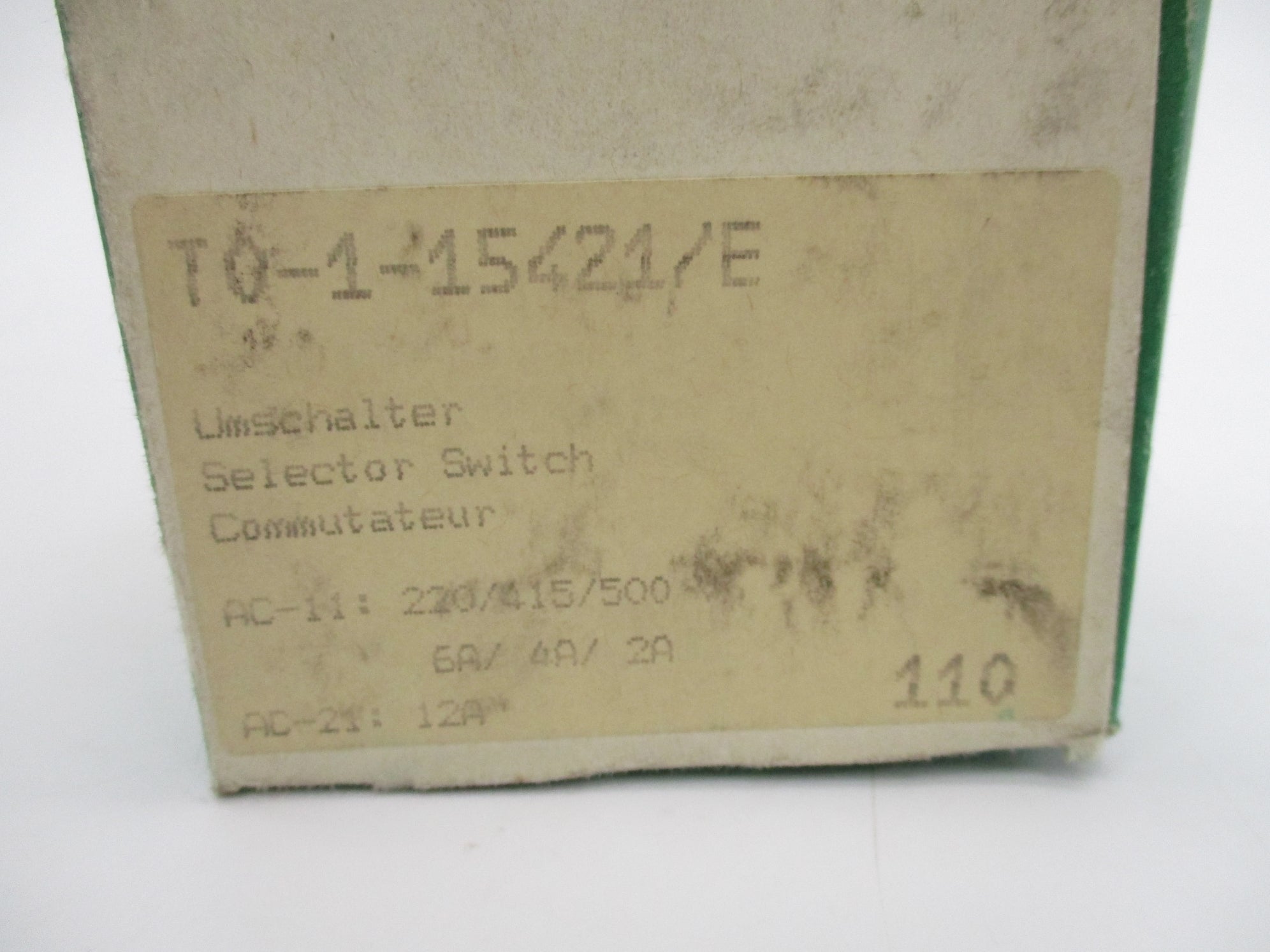 KLOCKNER MOELLER T0-1-15421/E NSMP