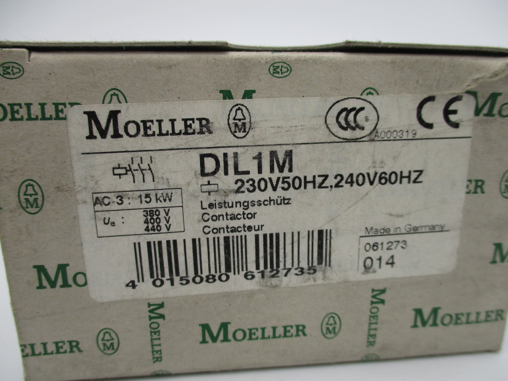 KLOCKNER MOELLER DIL1M 230/240V NSMP