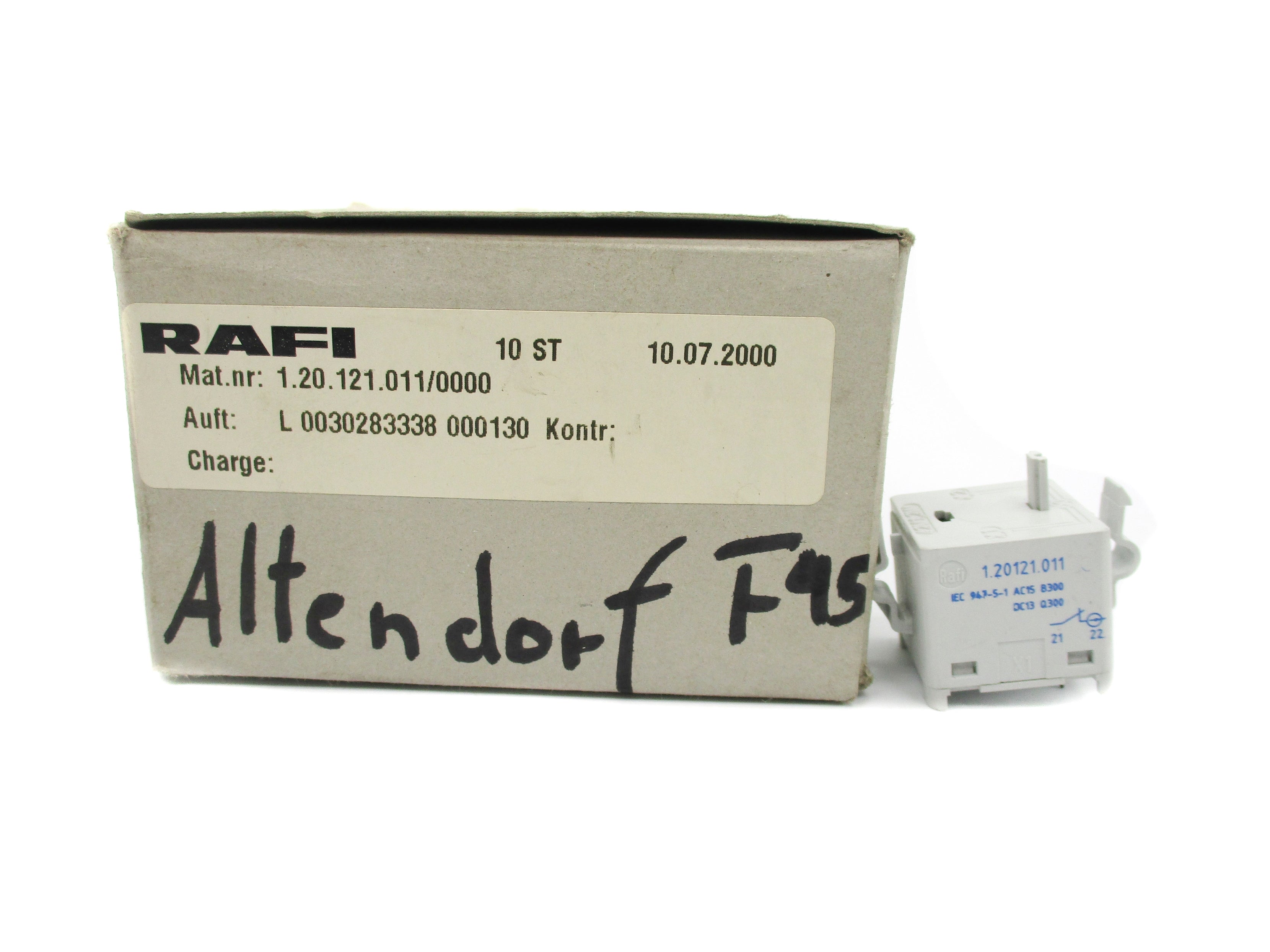 RAFI 1.20.121.011/0000 (PKG OF 10) NSMP