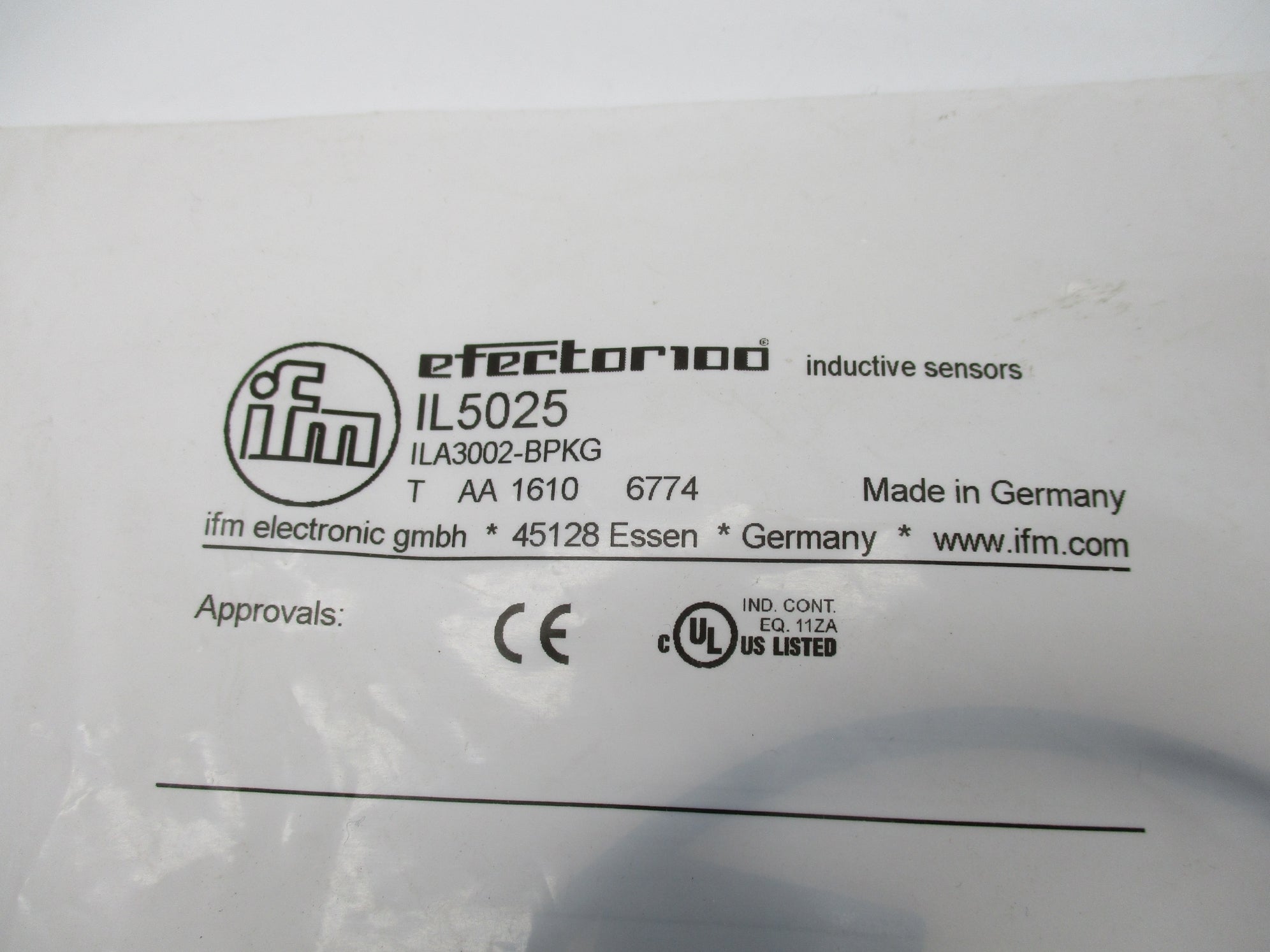 IFM EFECTOR IL5025 NSMP