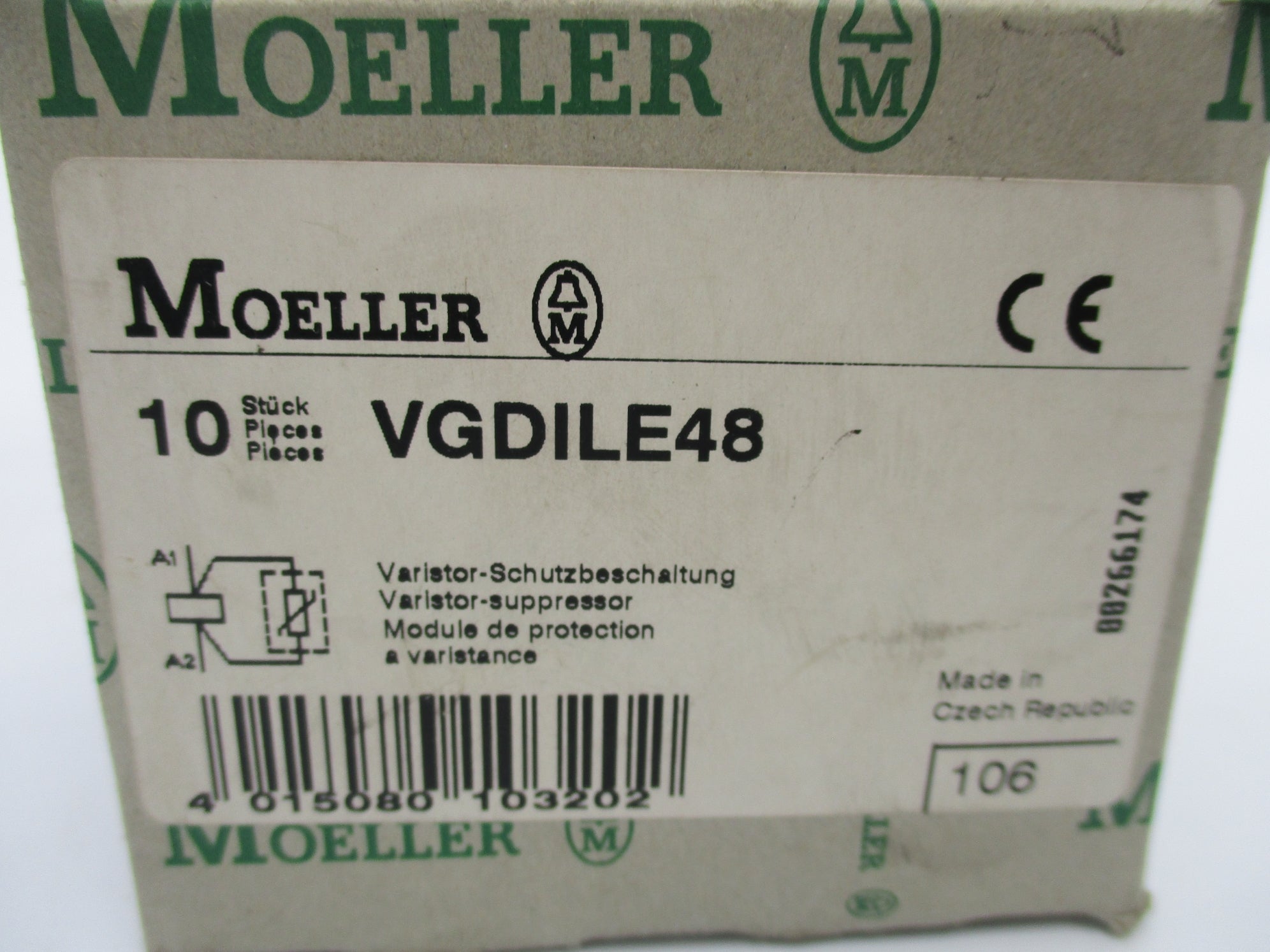 KLOCKNER MOELLER VGDILE48 (PKG OF 10) NSMP