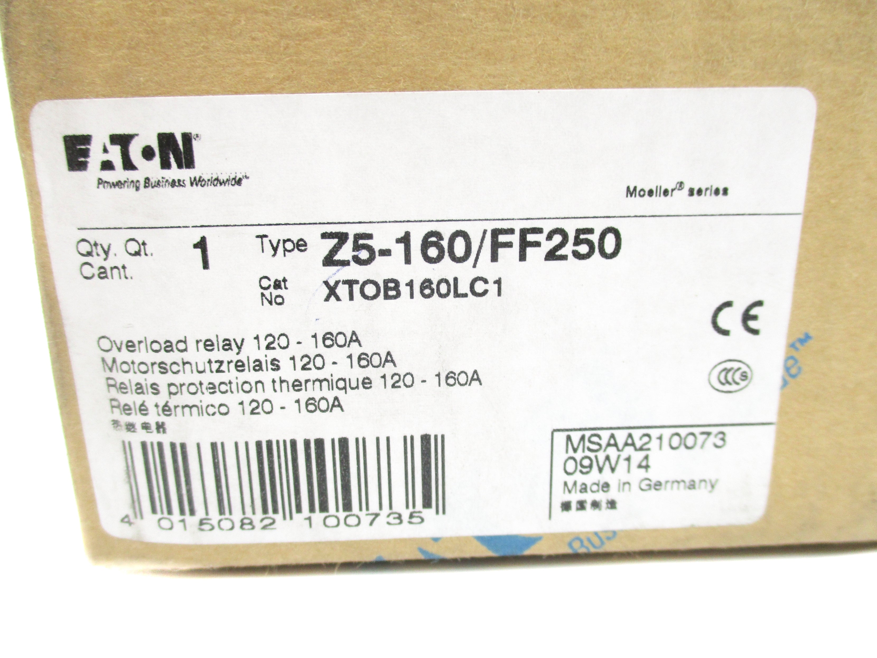 EATON XTOB160LC1 120-160A NSMP