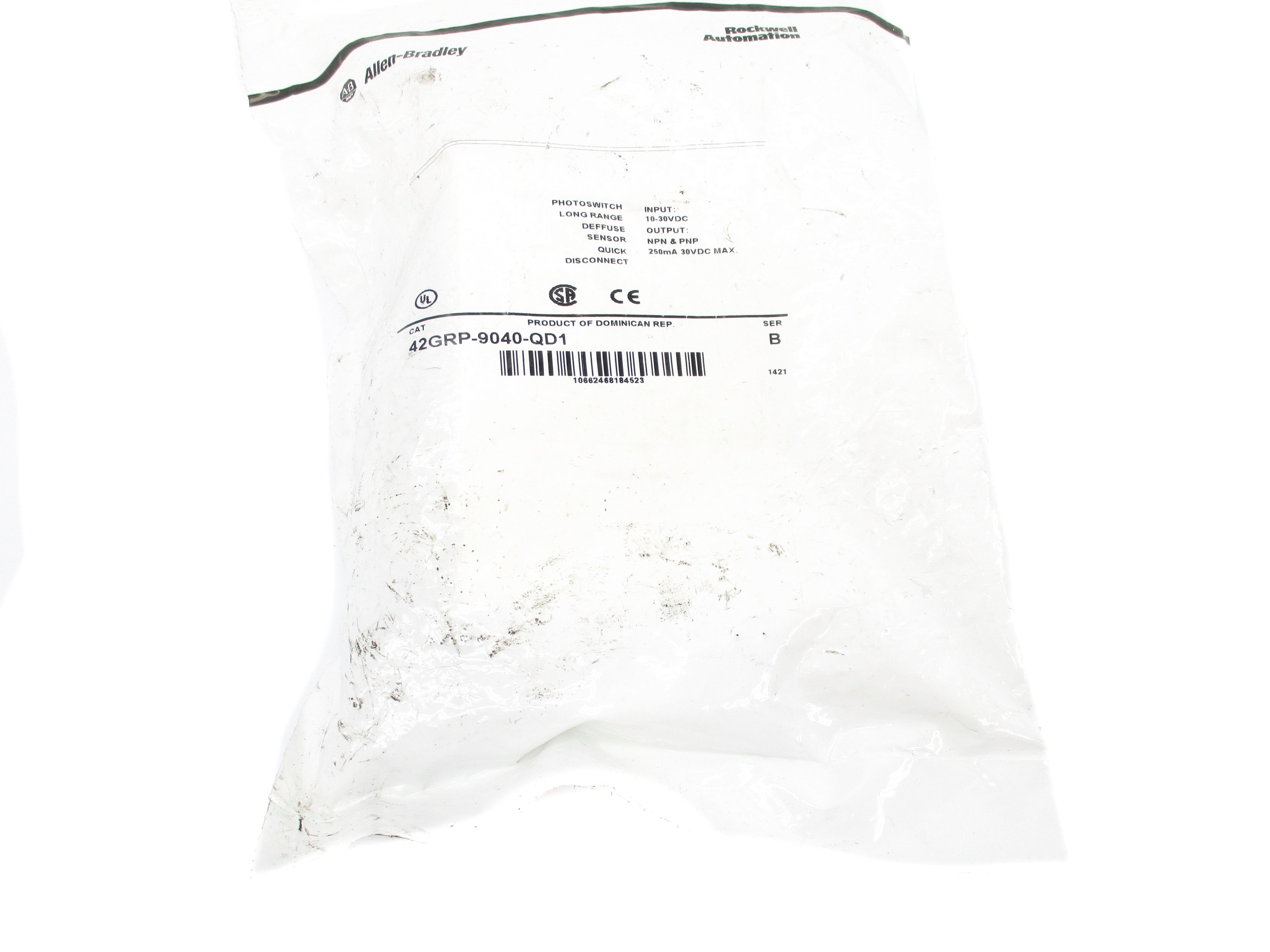 ALLEN BRADLEY 42GRP-9040-QD1 SER. B NSMP