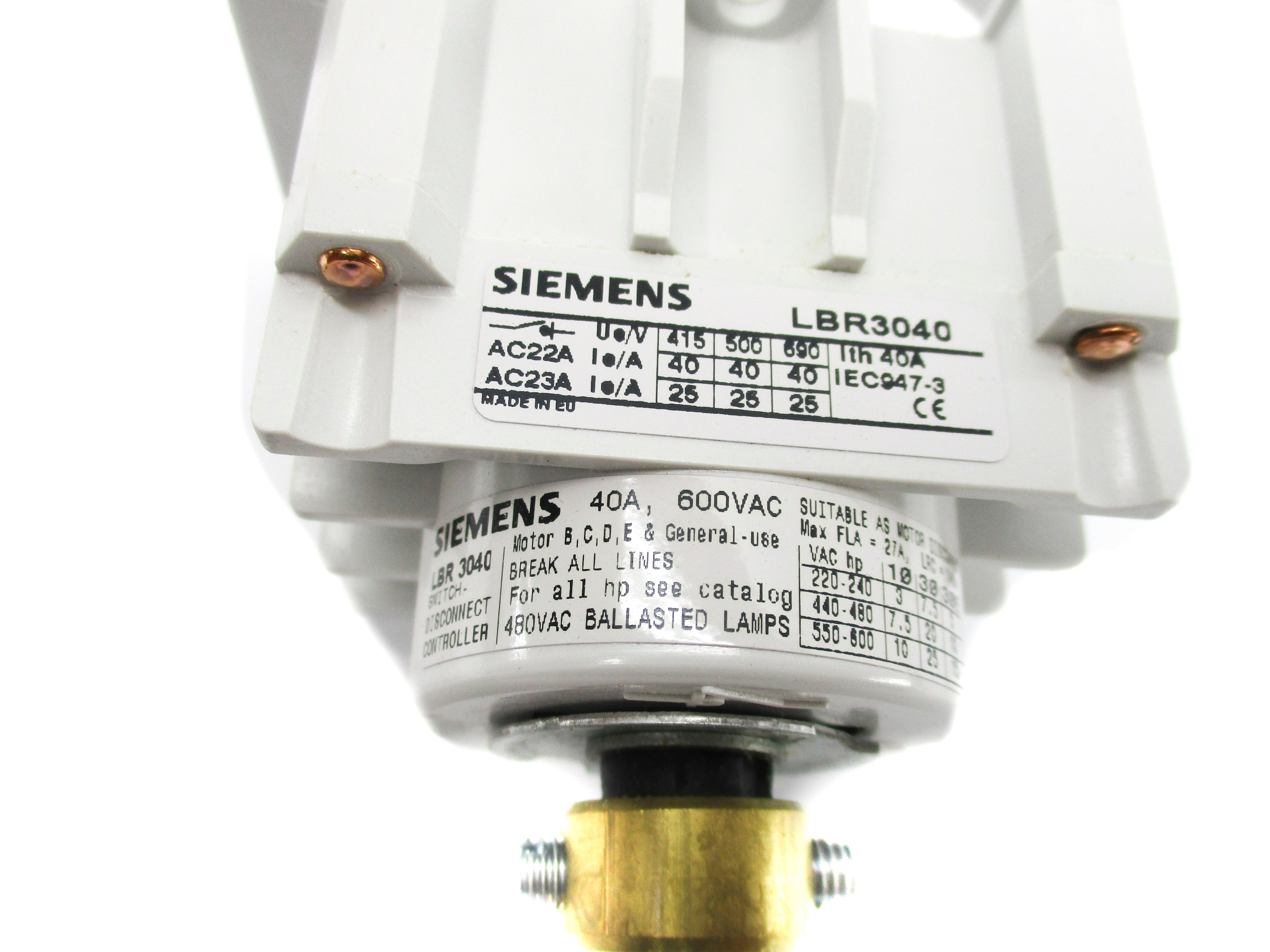 SIEMENS LBR3040 NSNP