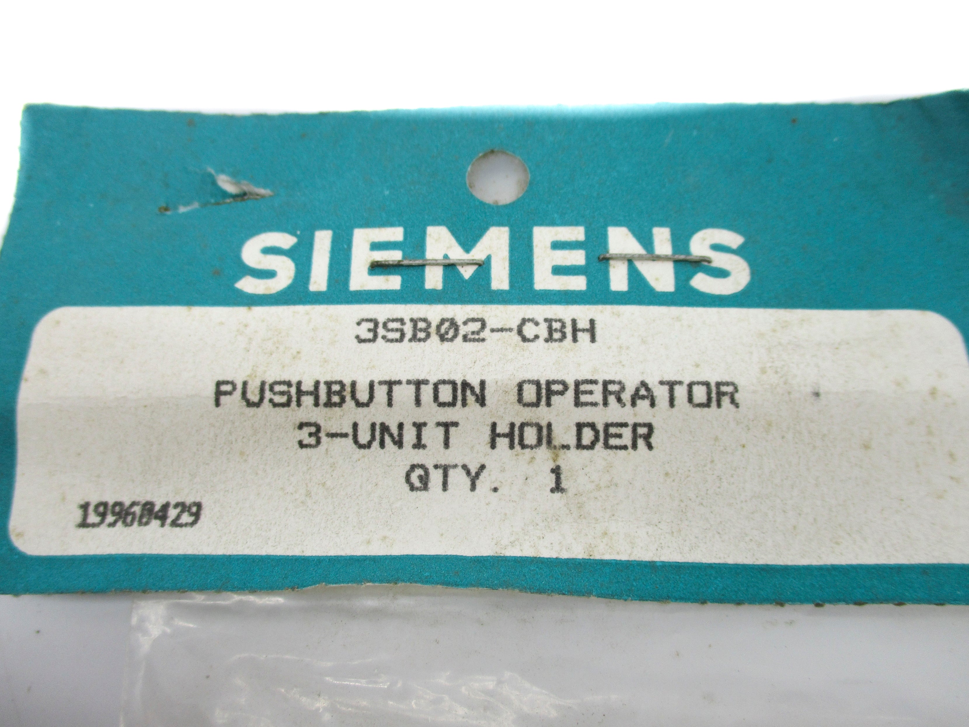 SIEMENS 3SB02-CBH NSMP