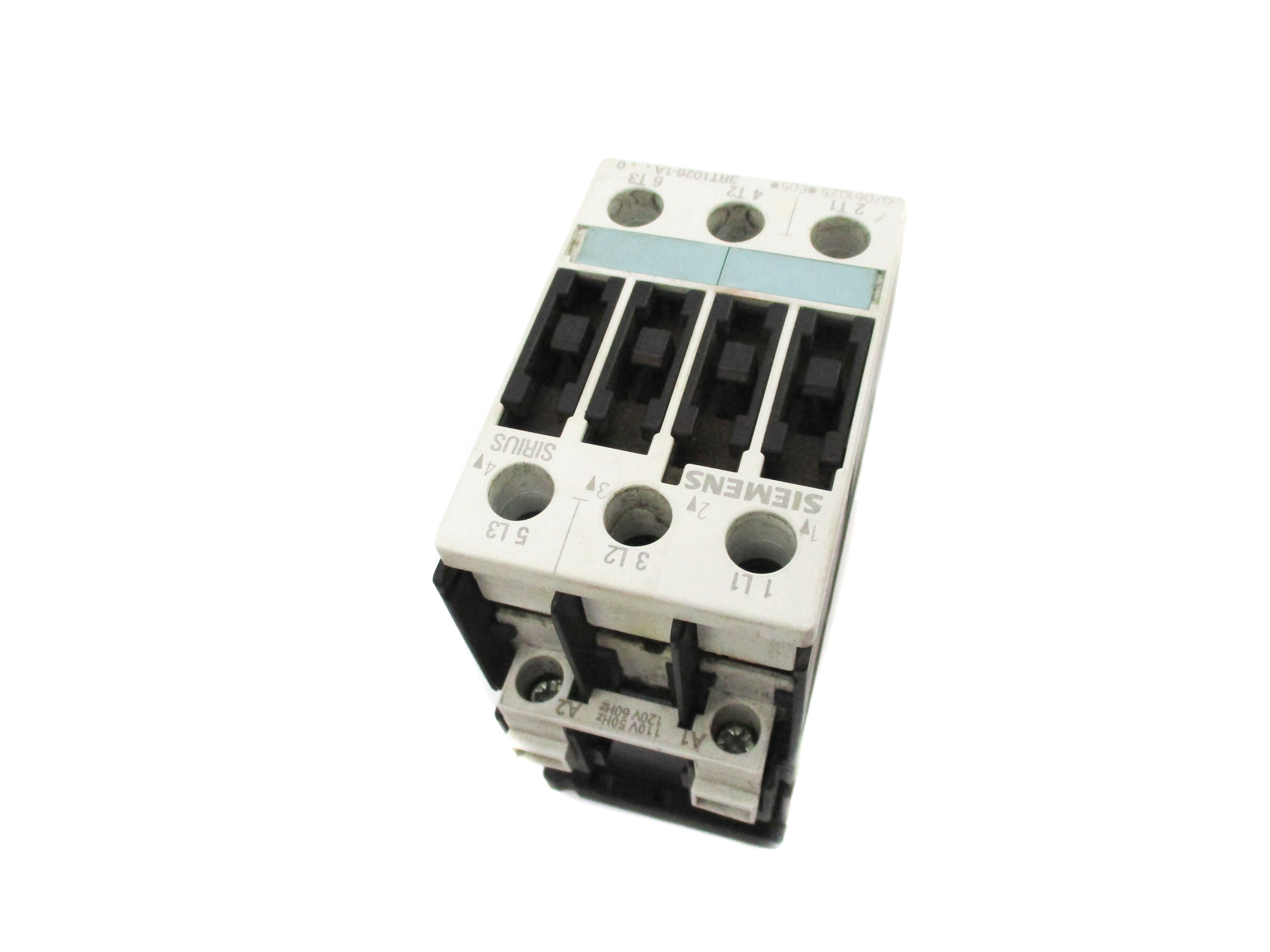 SIEMENS 3RT1026-1AK60 110/120V NSNP