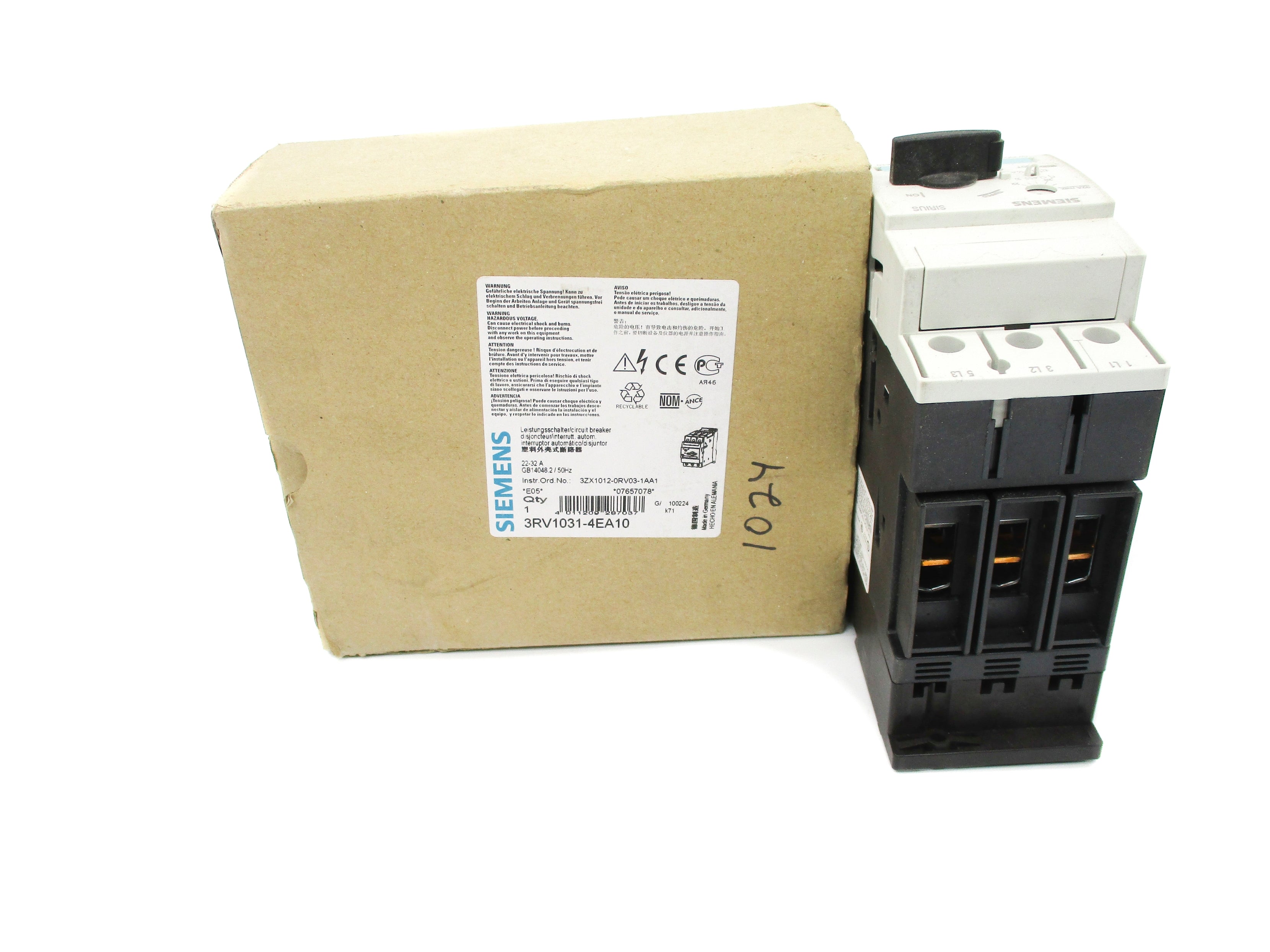 SIEMENS 3RV1031-4EA10 22-32A NSMP