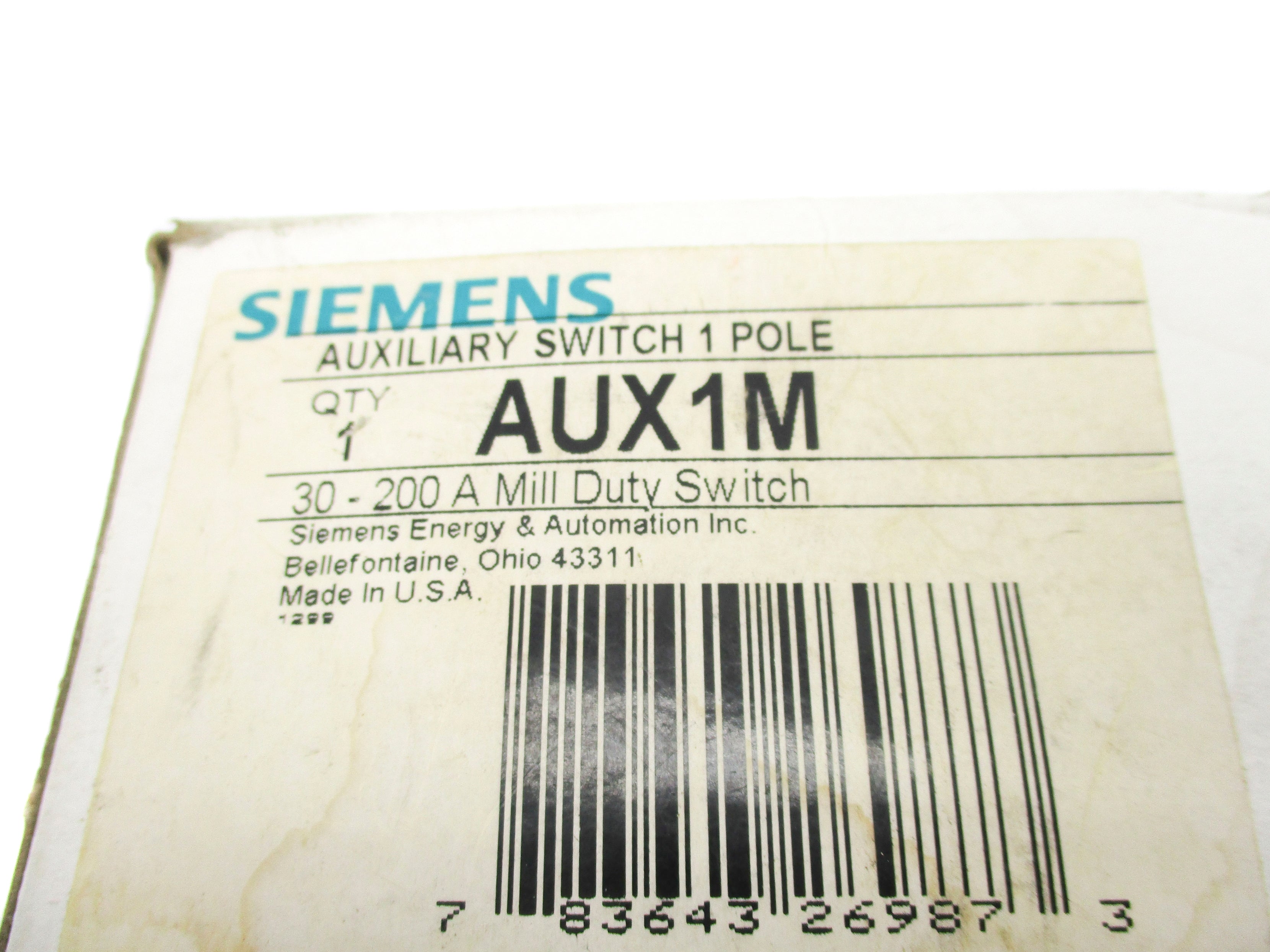 SIEMENS AUX1M NSMP