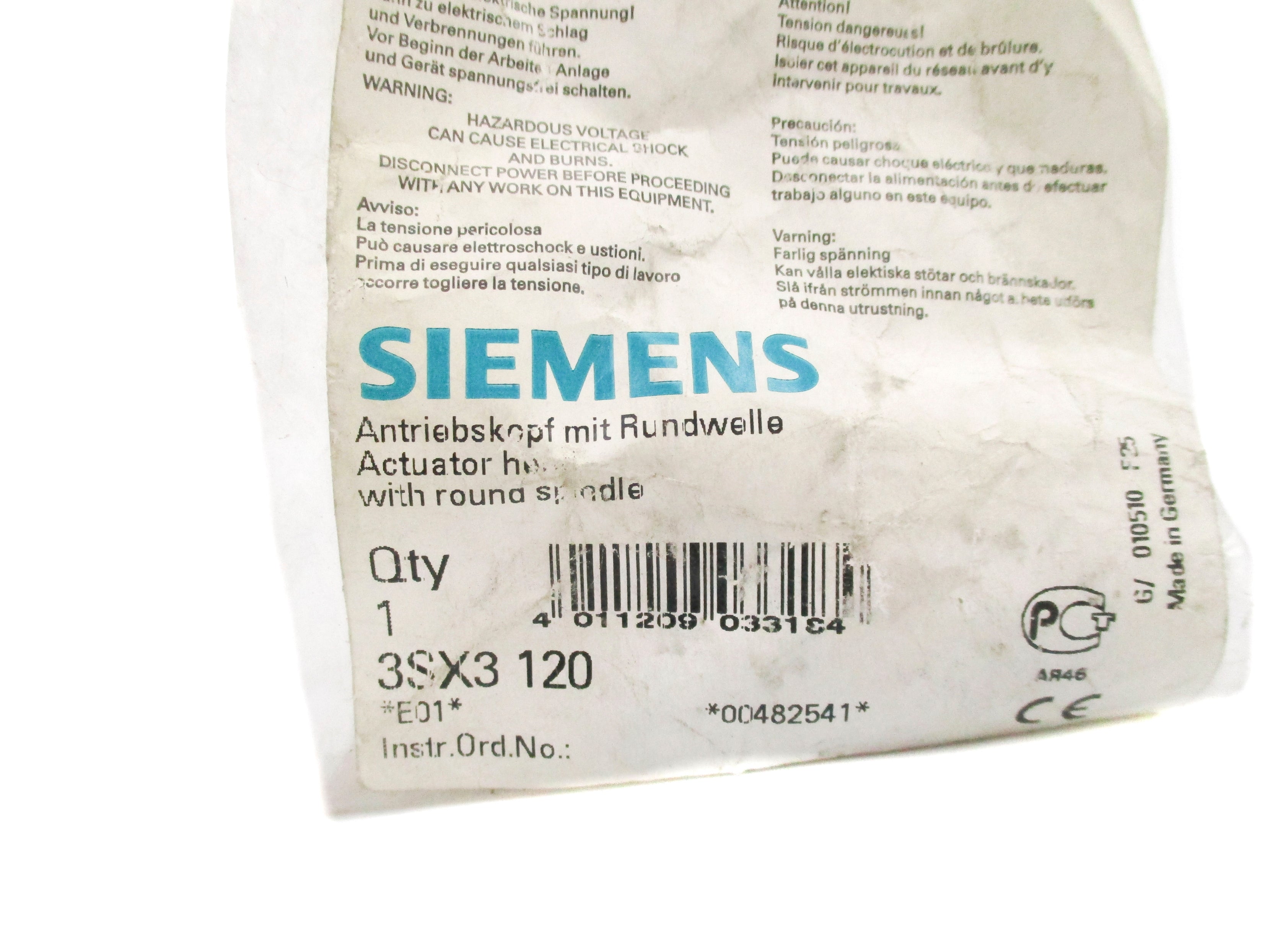 SIEMENS 3SX3120 NSMP