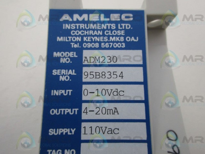 AMELEC ADM230 TRANSMITTER *NEW NO BOX*