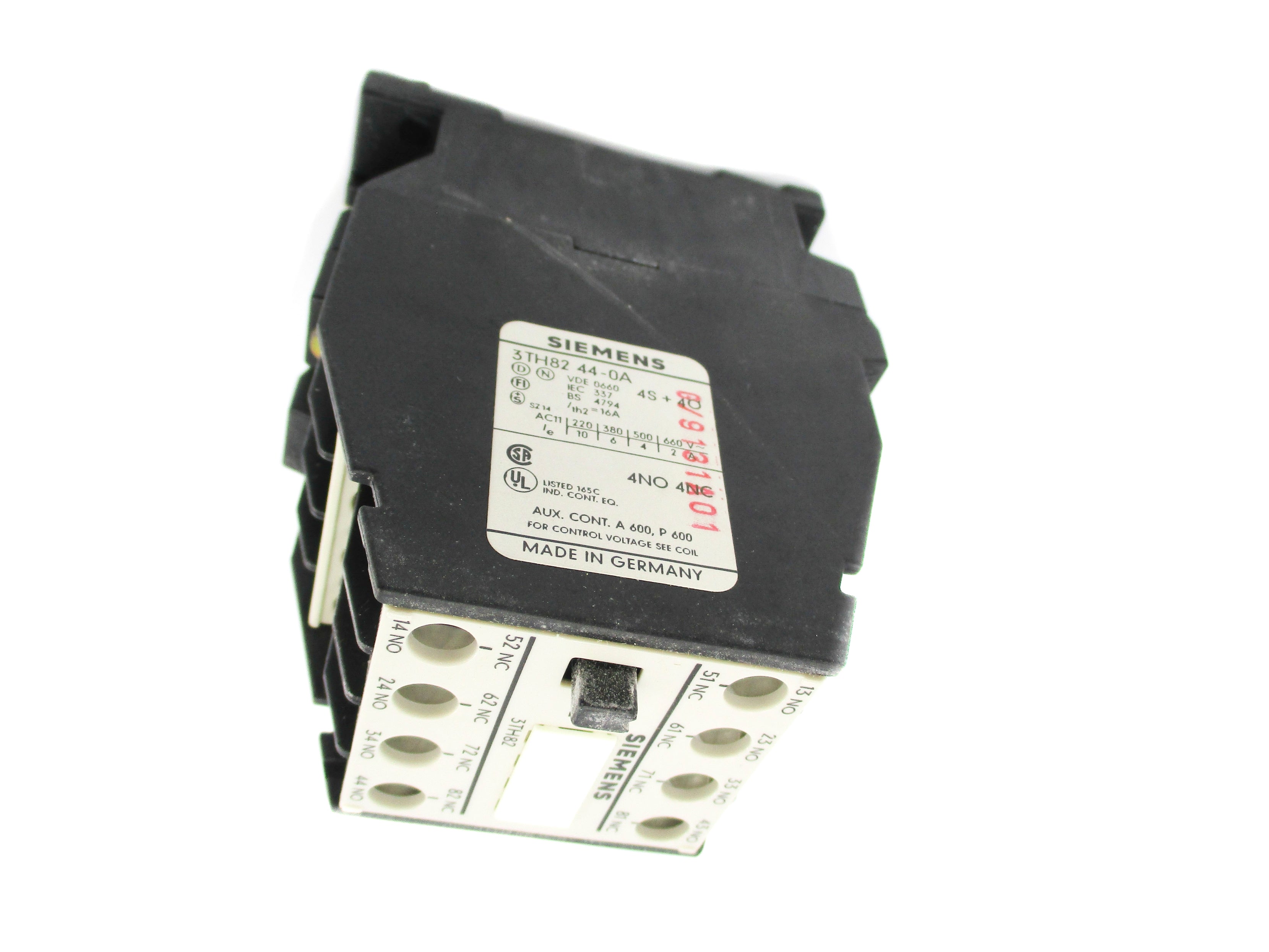 SIEMENS 3TH8244-0AG1 110V 16A NSMP