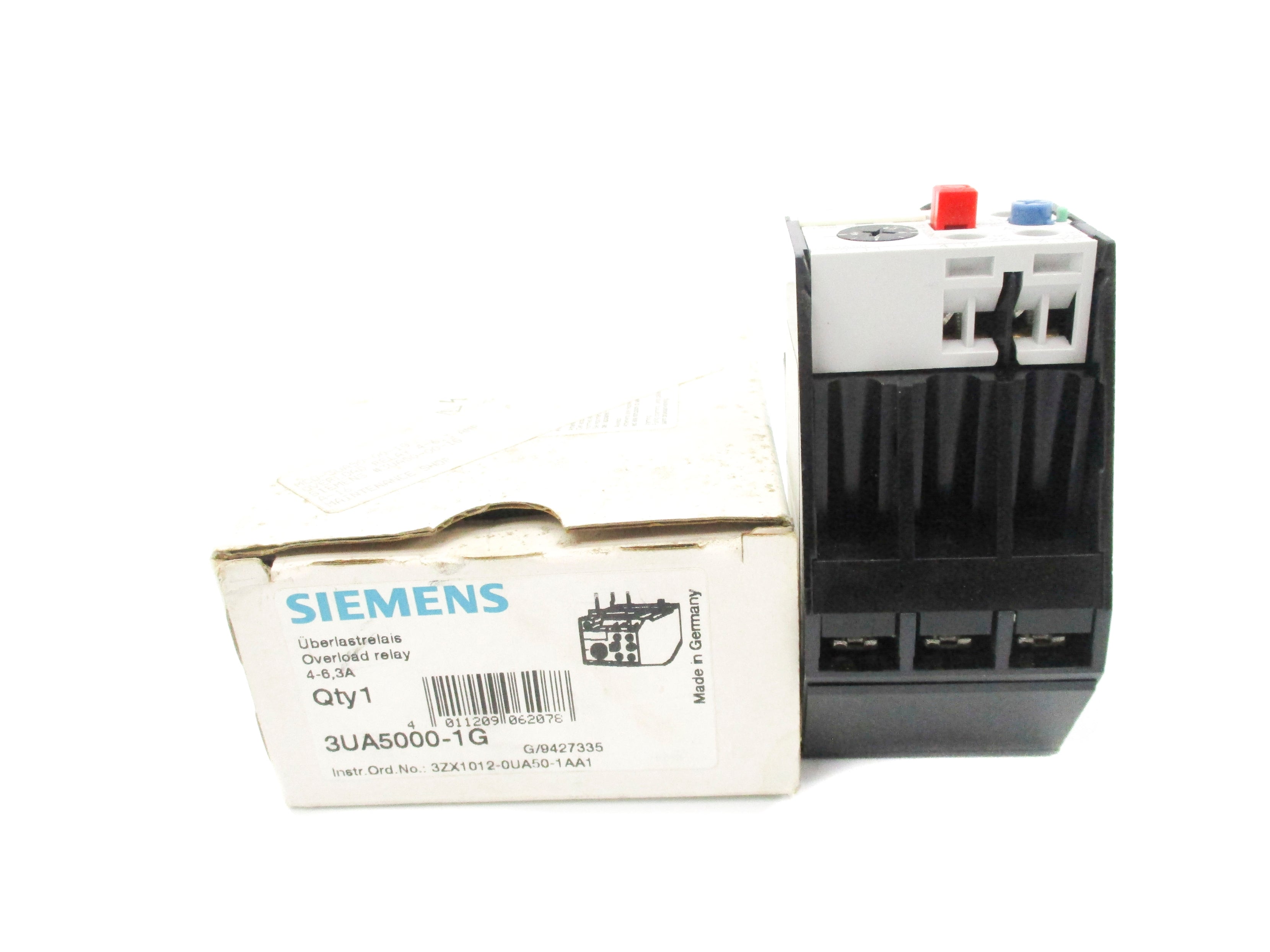 SIEMENS 3UA5000-1G 600VAC 4-6,3A NSMP