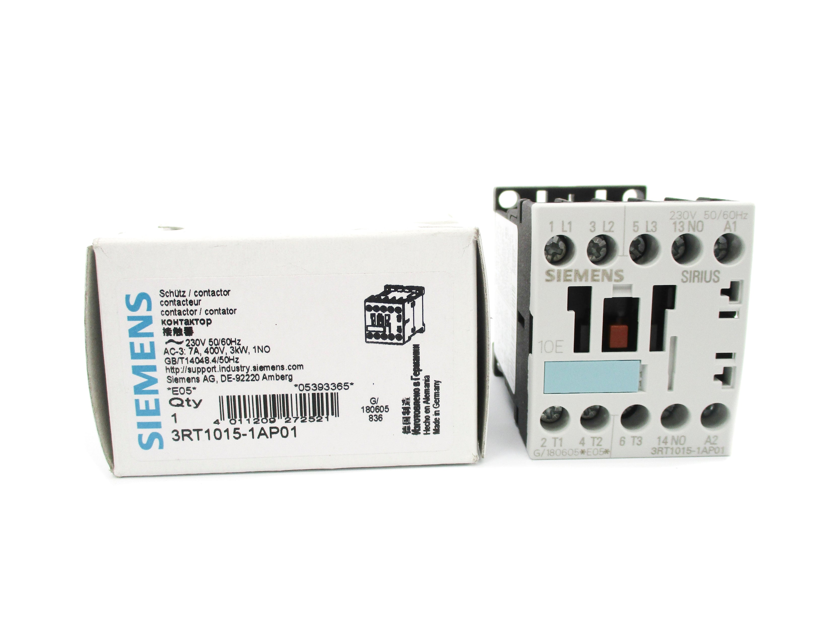 SIEMENS 3RT1015-1AP01 230V NSMP
