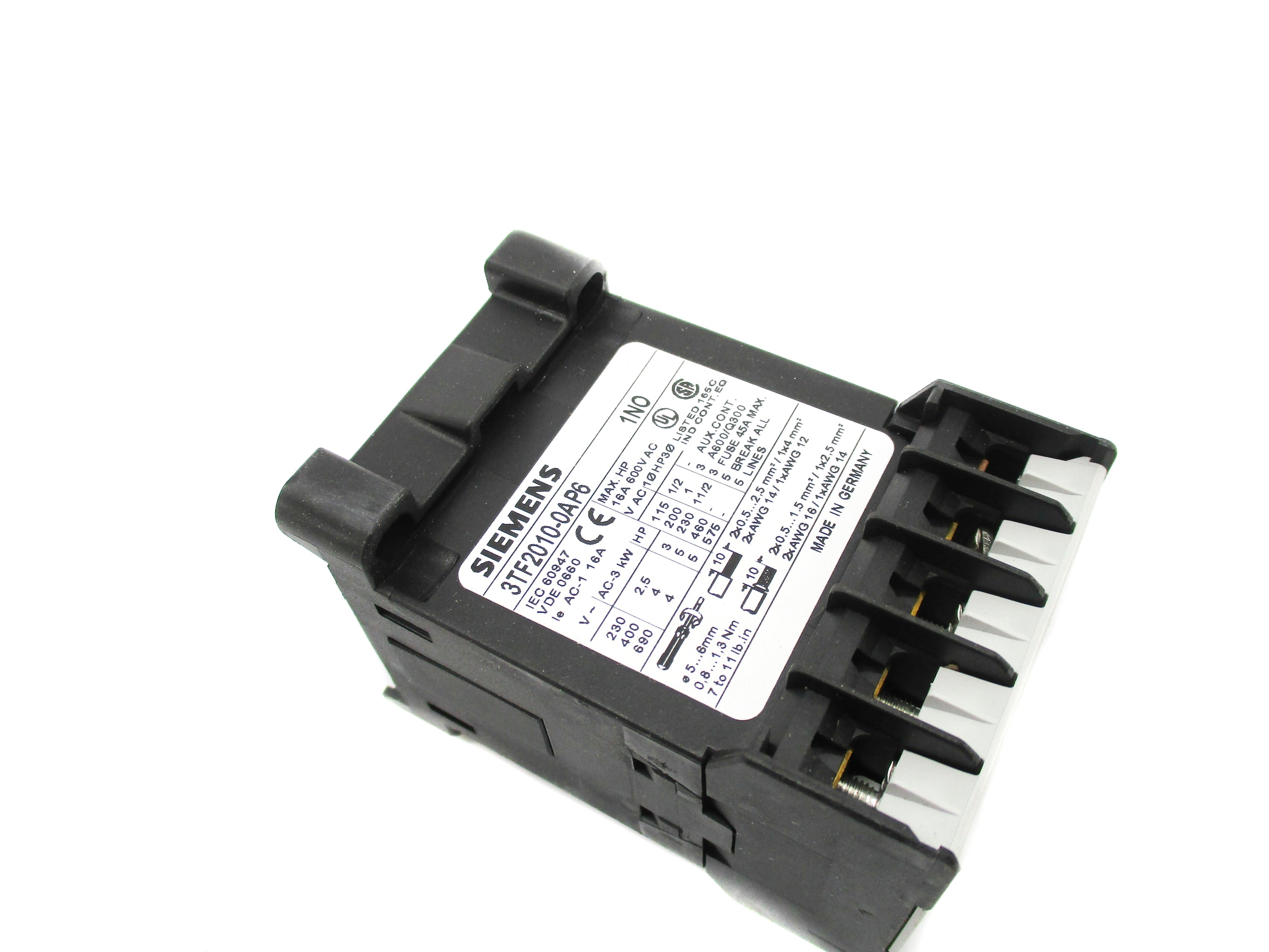 SIEMENS 3TF2010-0AP6 240/220V NSMP