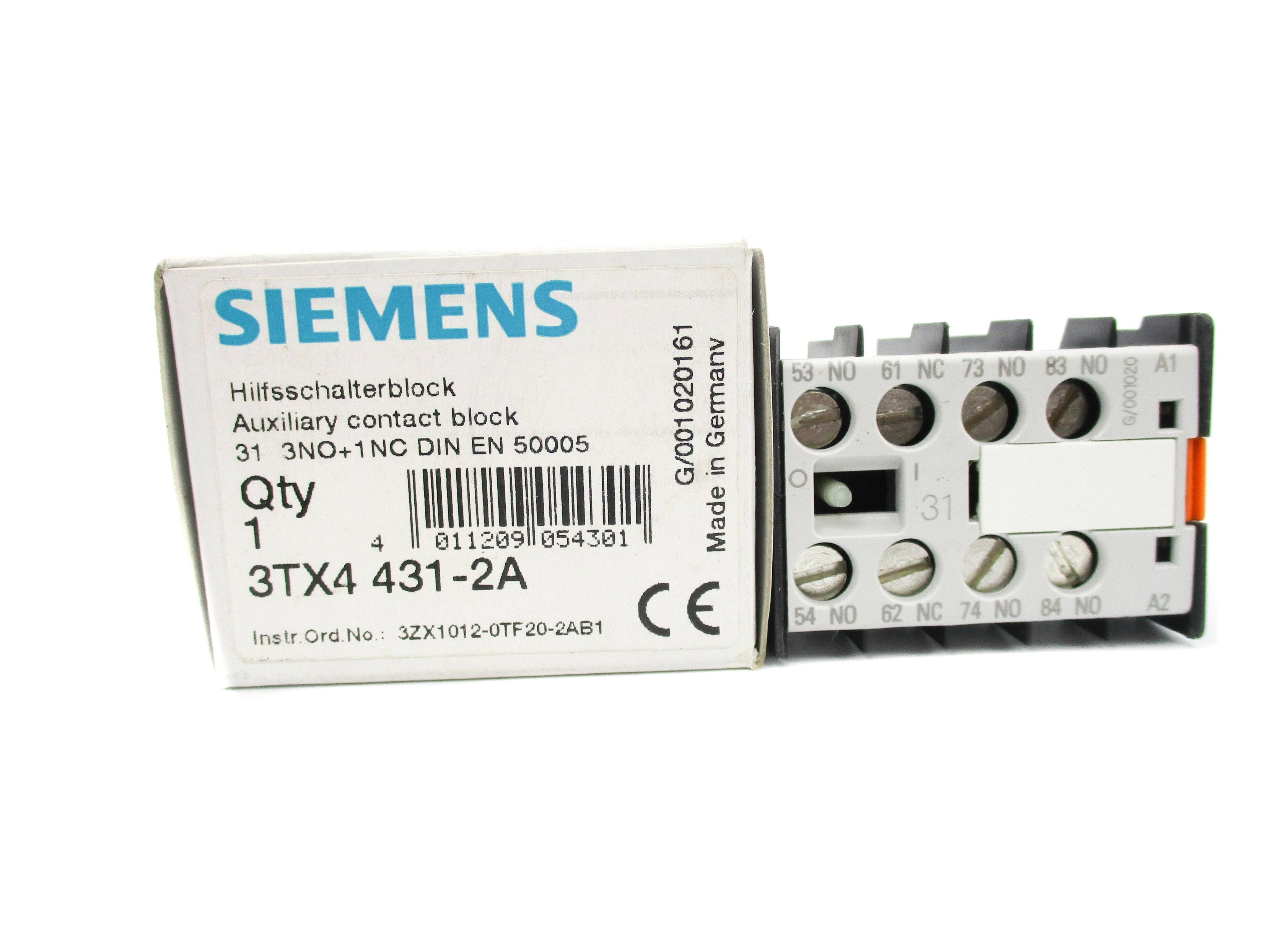 SIEMENS 3TX4431-2A 500VAC 2A NSMP