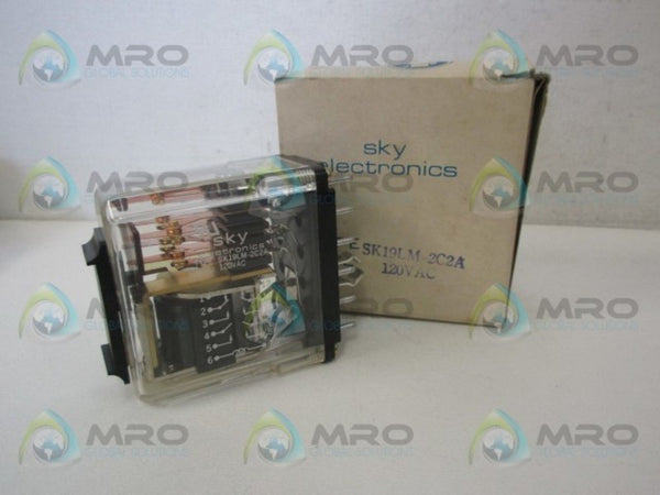SKY ELECTRONICS SK19LM-2C2A AC RELAY NSMP