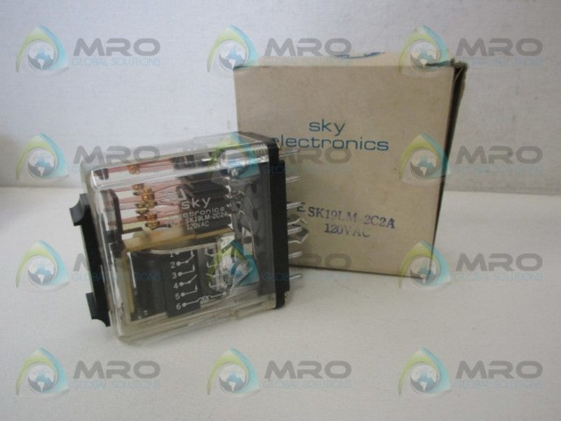 SKY ELECTRONICS SK19LM-2C2A AC RELAY NSMP