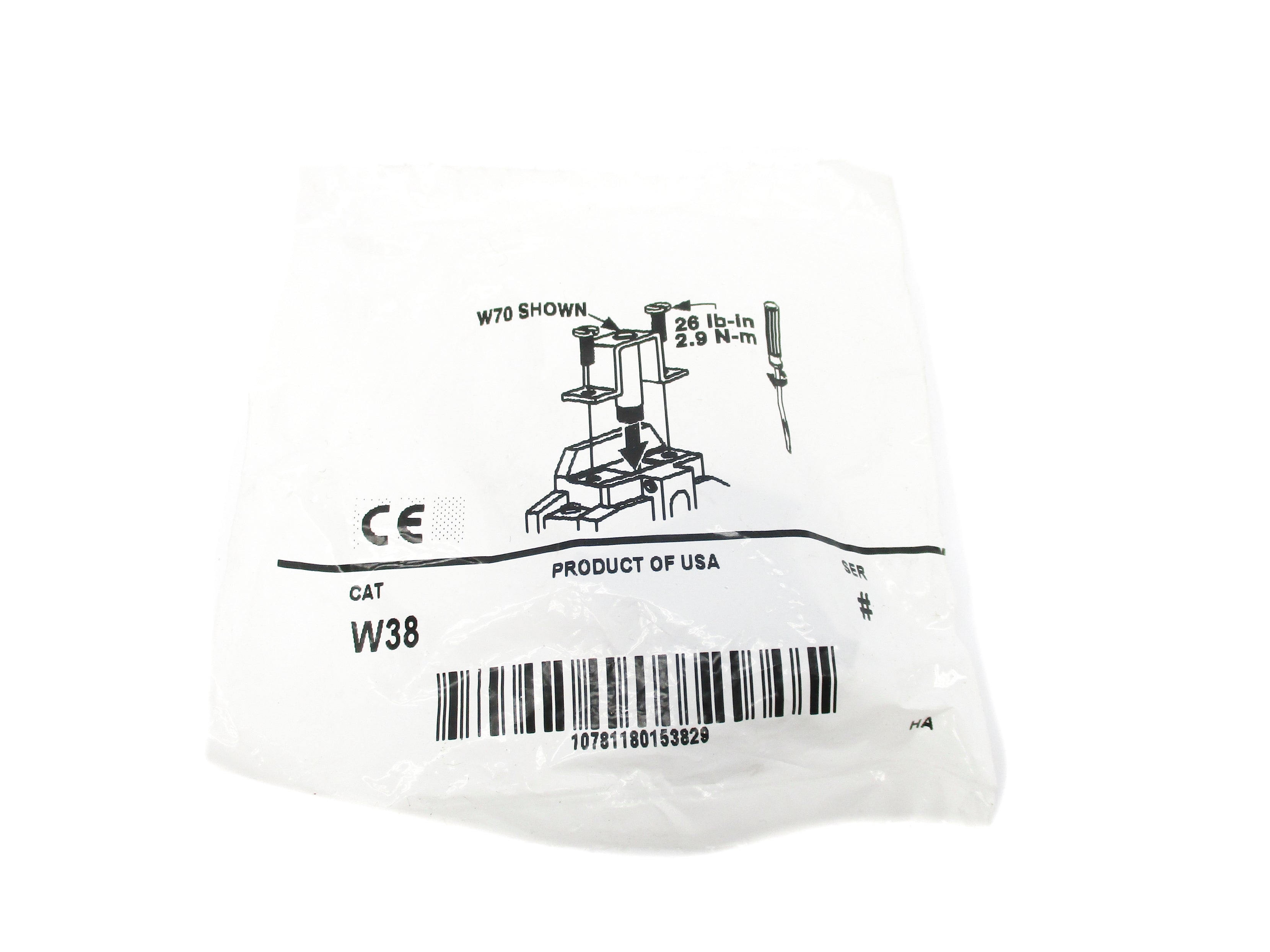 ALLEN BRADLEY W38 SER. # NSMP