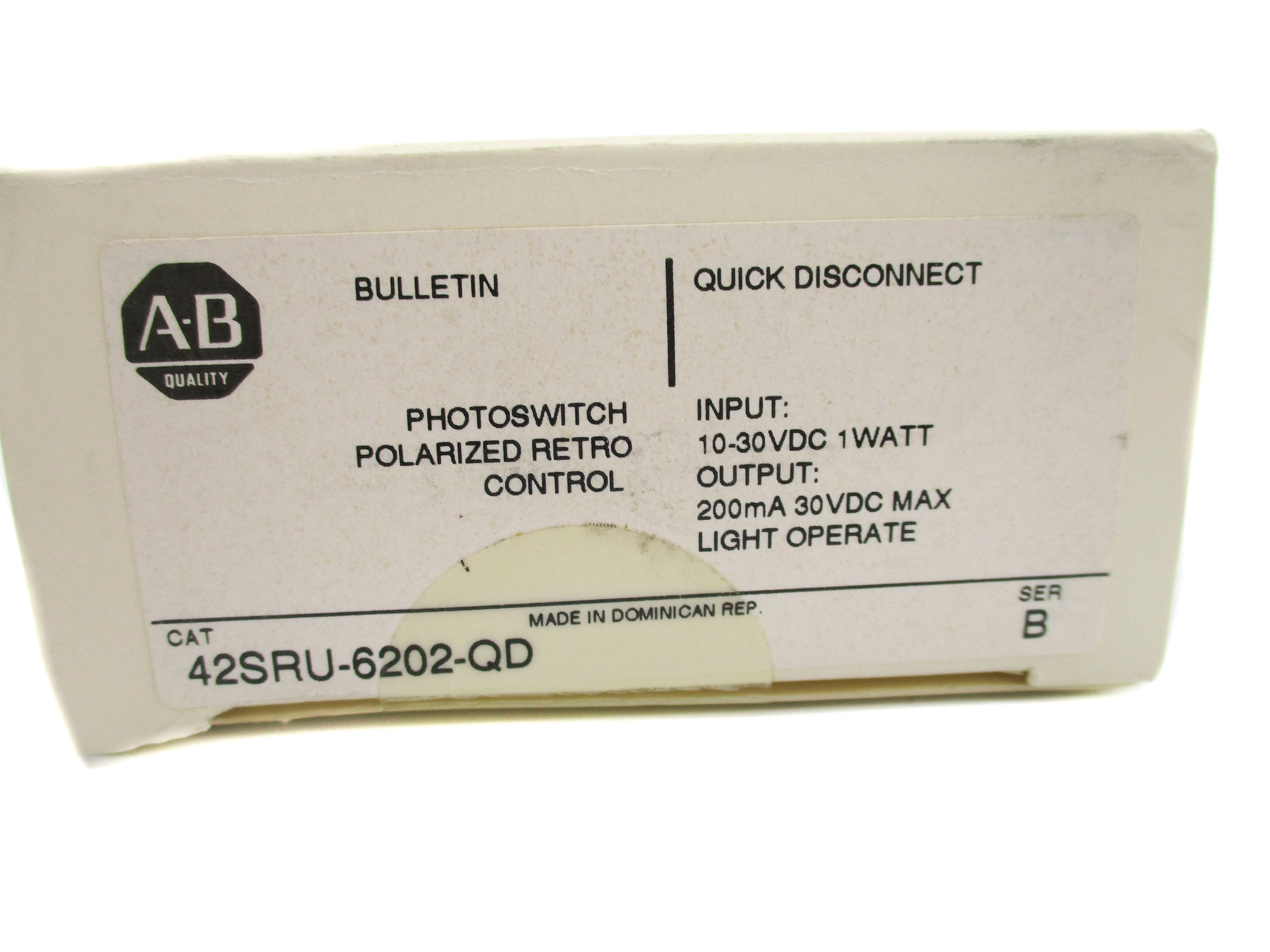 ALLEN BRADLEY 42SRU-6202-QD SER. B (GY/BL) NSMP