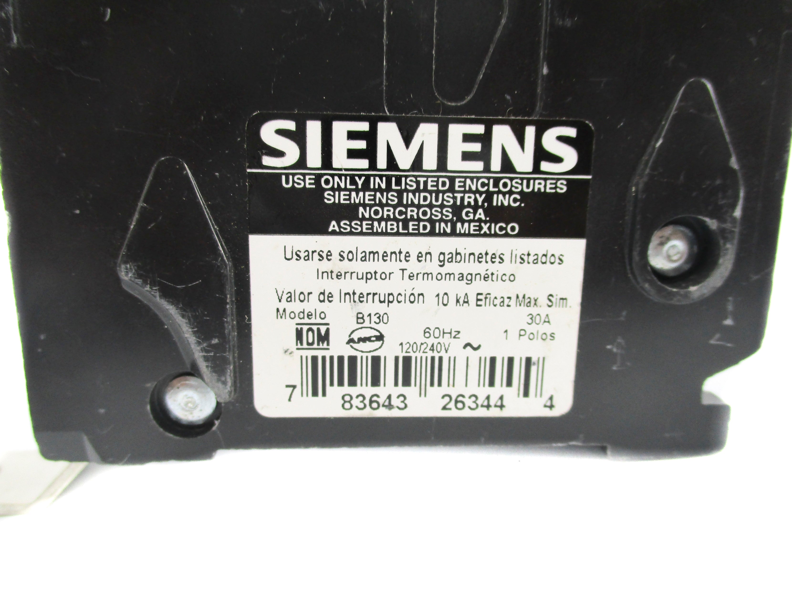 SIEMENS B130 120/240V 30A NSNP