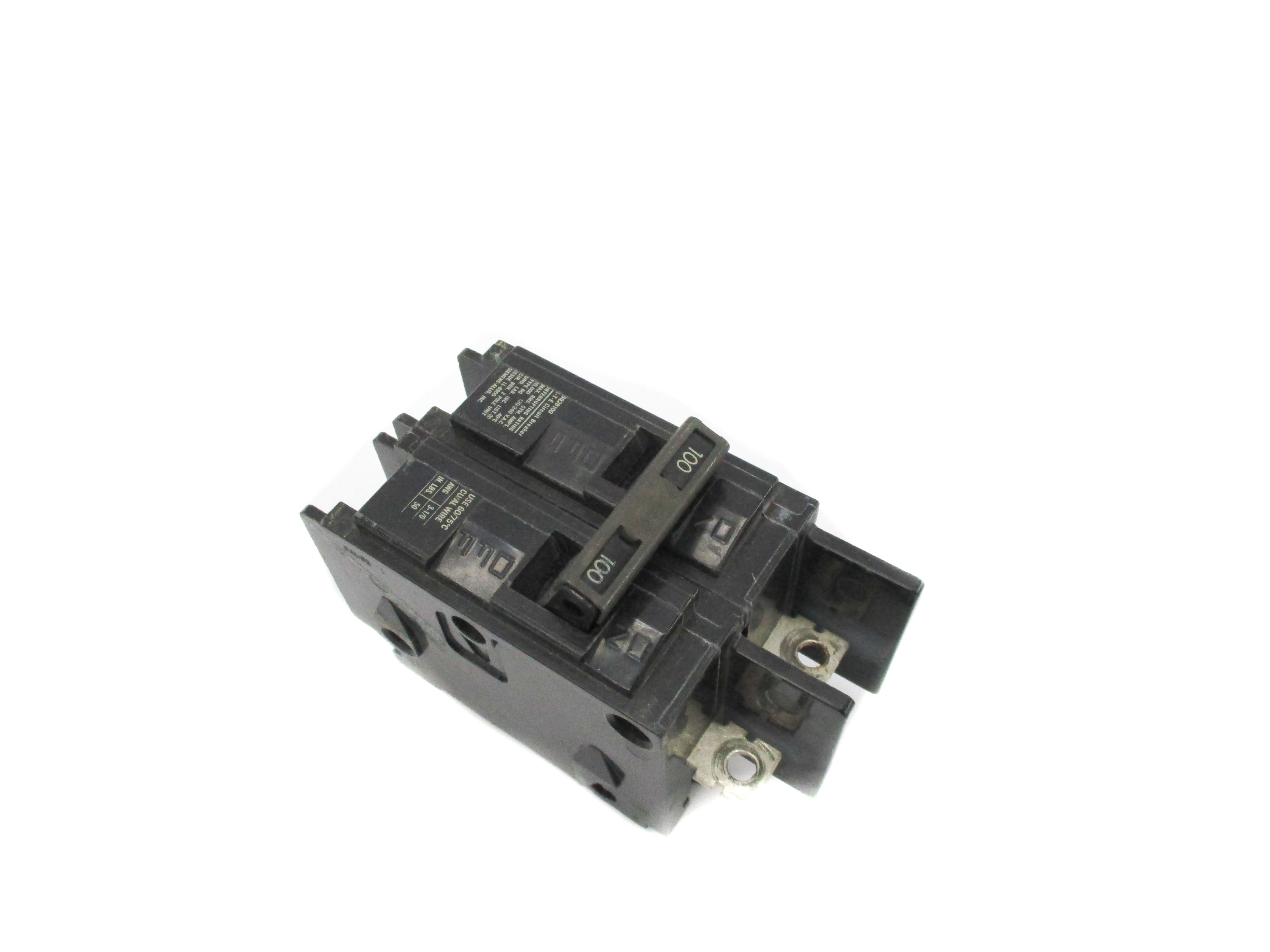 SIEMENS BQ2B100 120/240V 100A UNMP