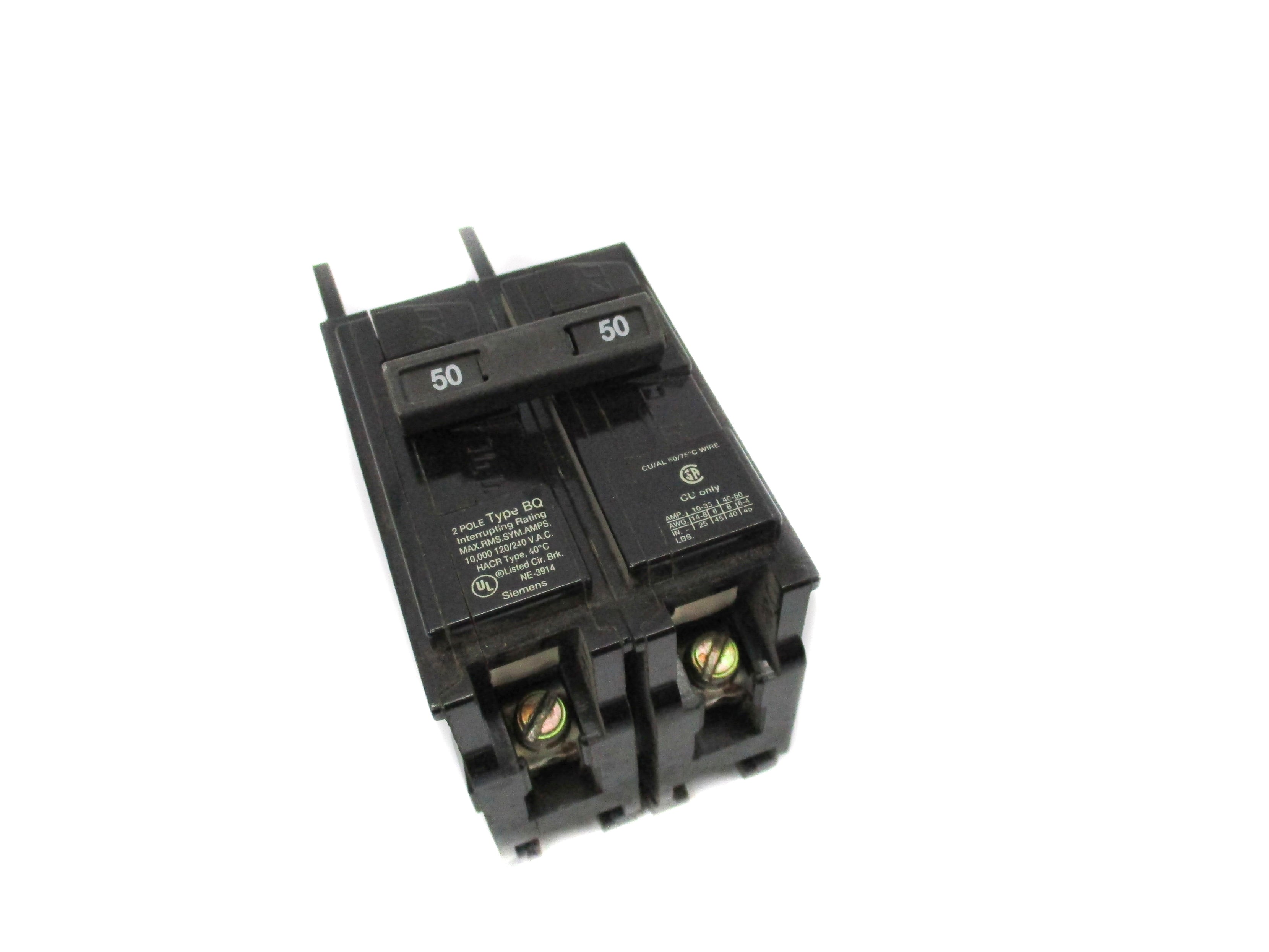 SIEMENS BQ250 120/240V 50A UNMP