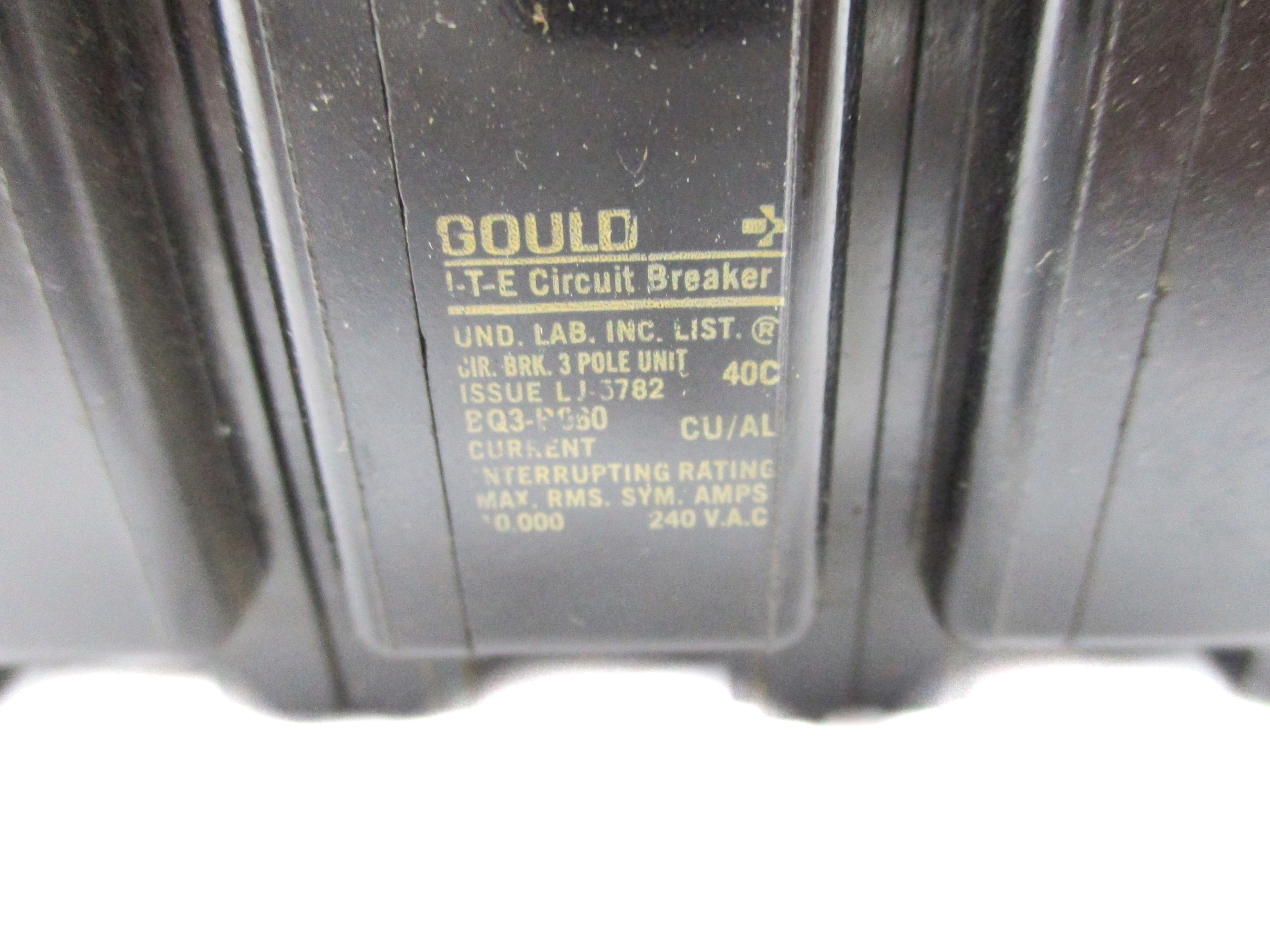 GOULD BQ3-B060 240V 60A UNMP