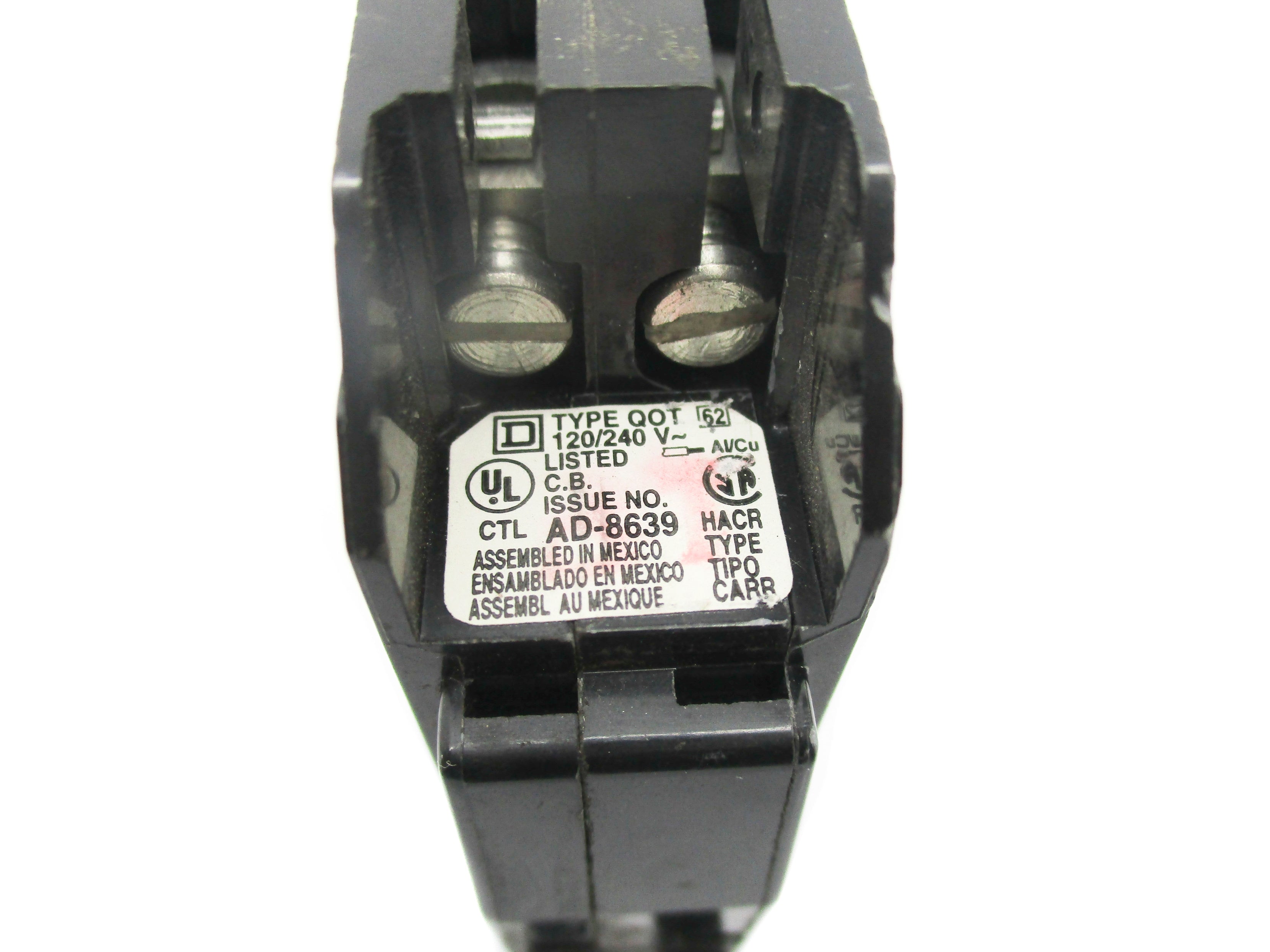SQUARE D QOT1515 120/240V 15A NSNP