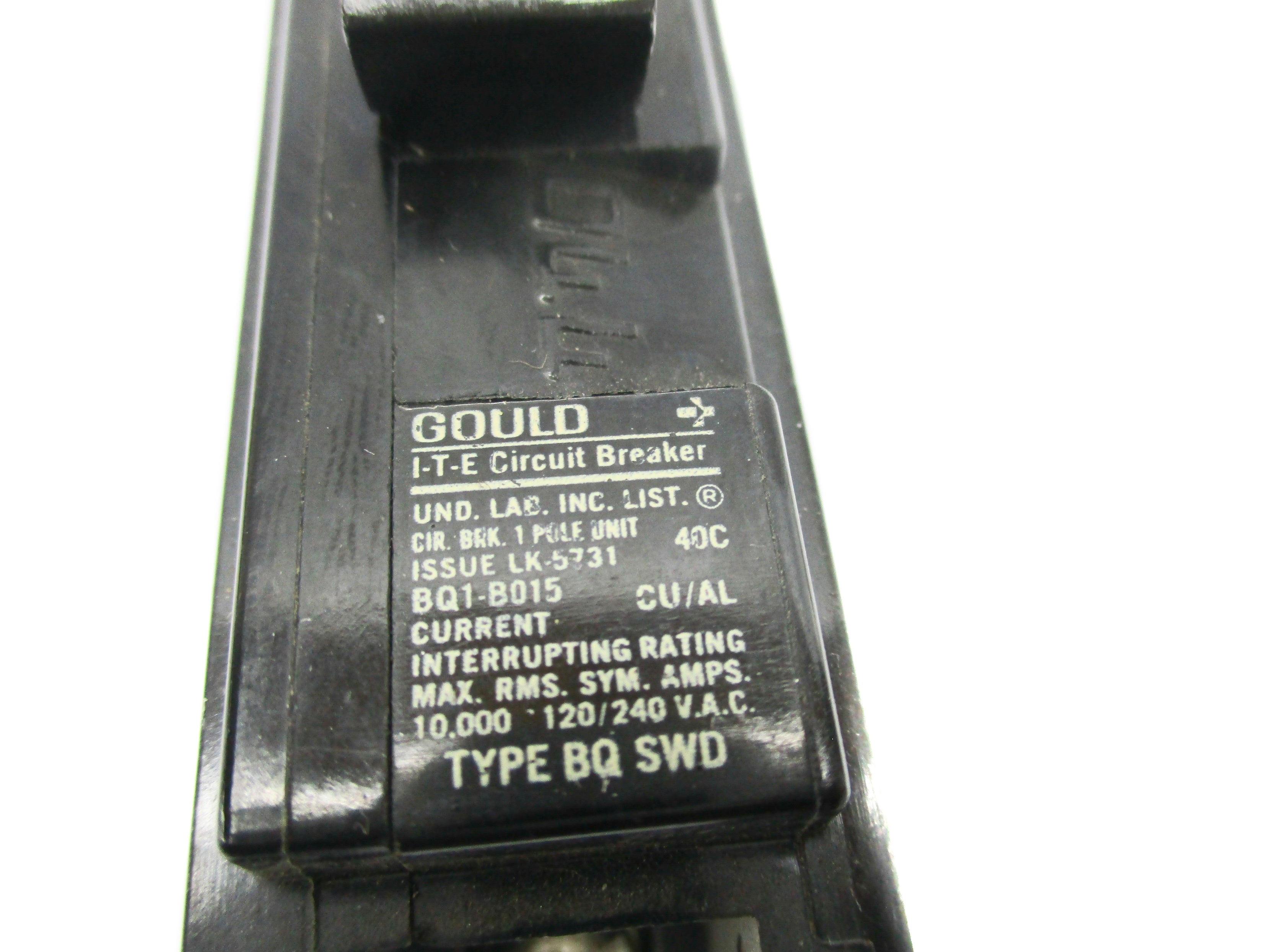 GOULD BQ1-B015 120/240V 15A UNMP