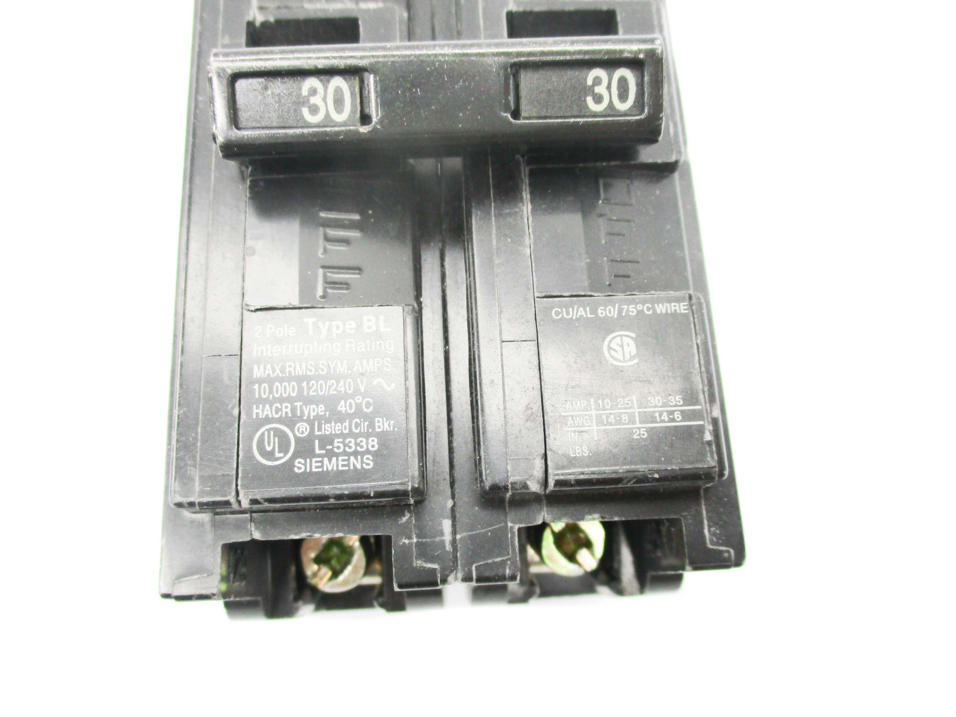 SIEMENS B230 120/240V 30A UNMP