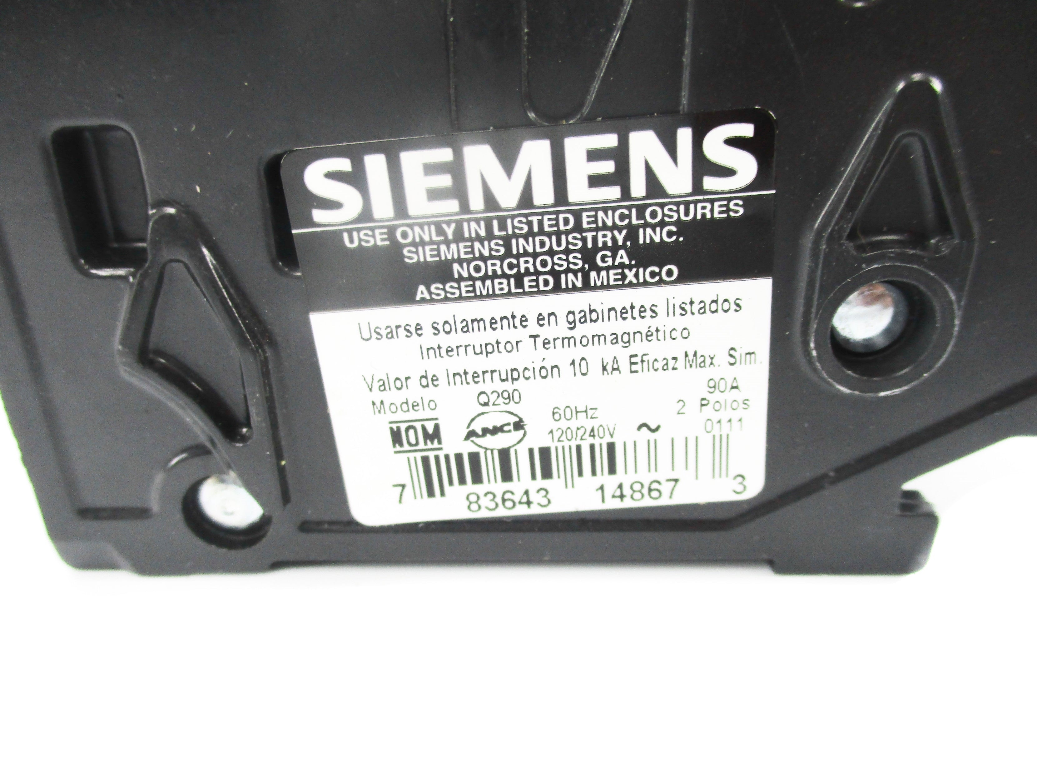SIEMENS Q290 120/240V 90A NSNP
