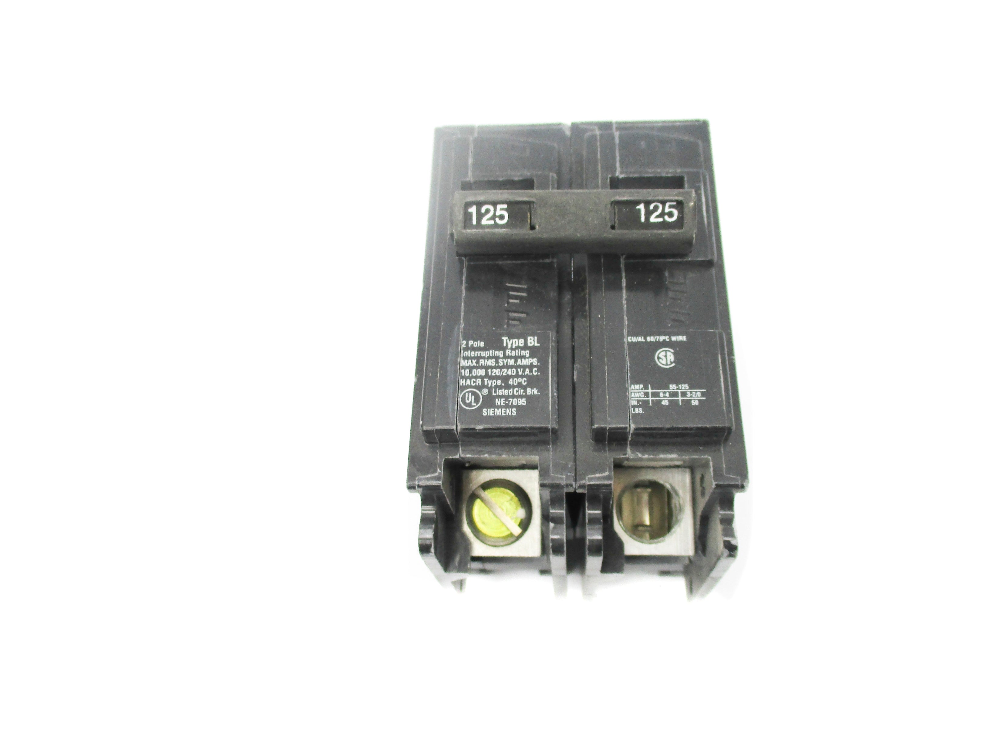 SIEMENS BL2125 120/240V 125A (AS PICTURED) NSNP