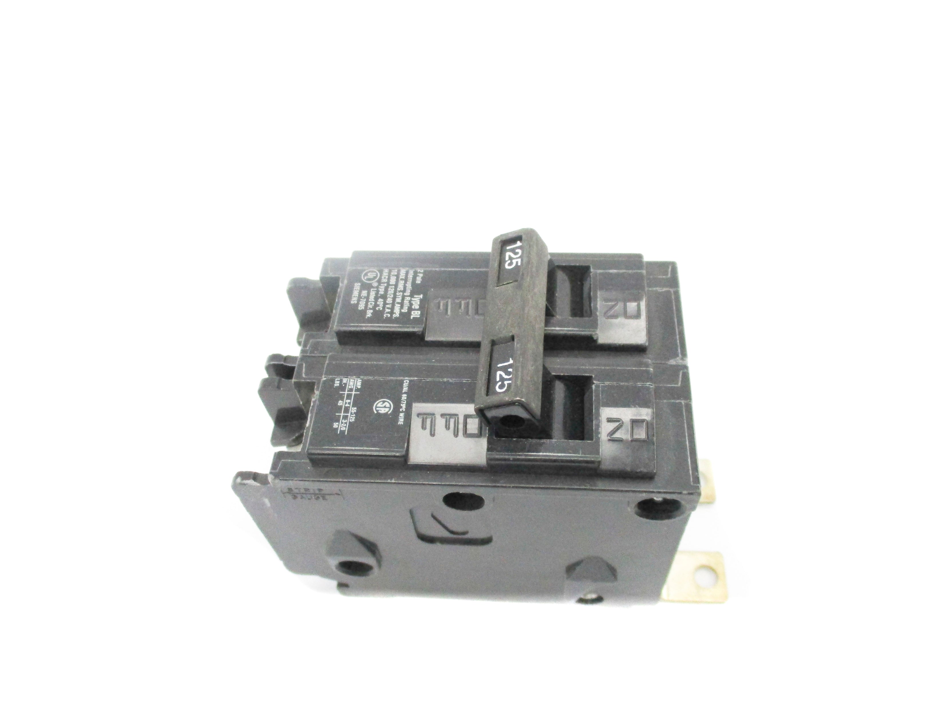 SIEMENS BL2125 120/240V 125A (AS PICTURED) NSNP