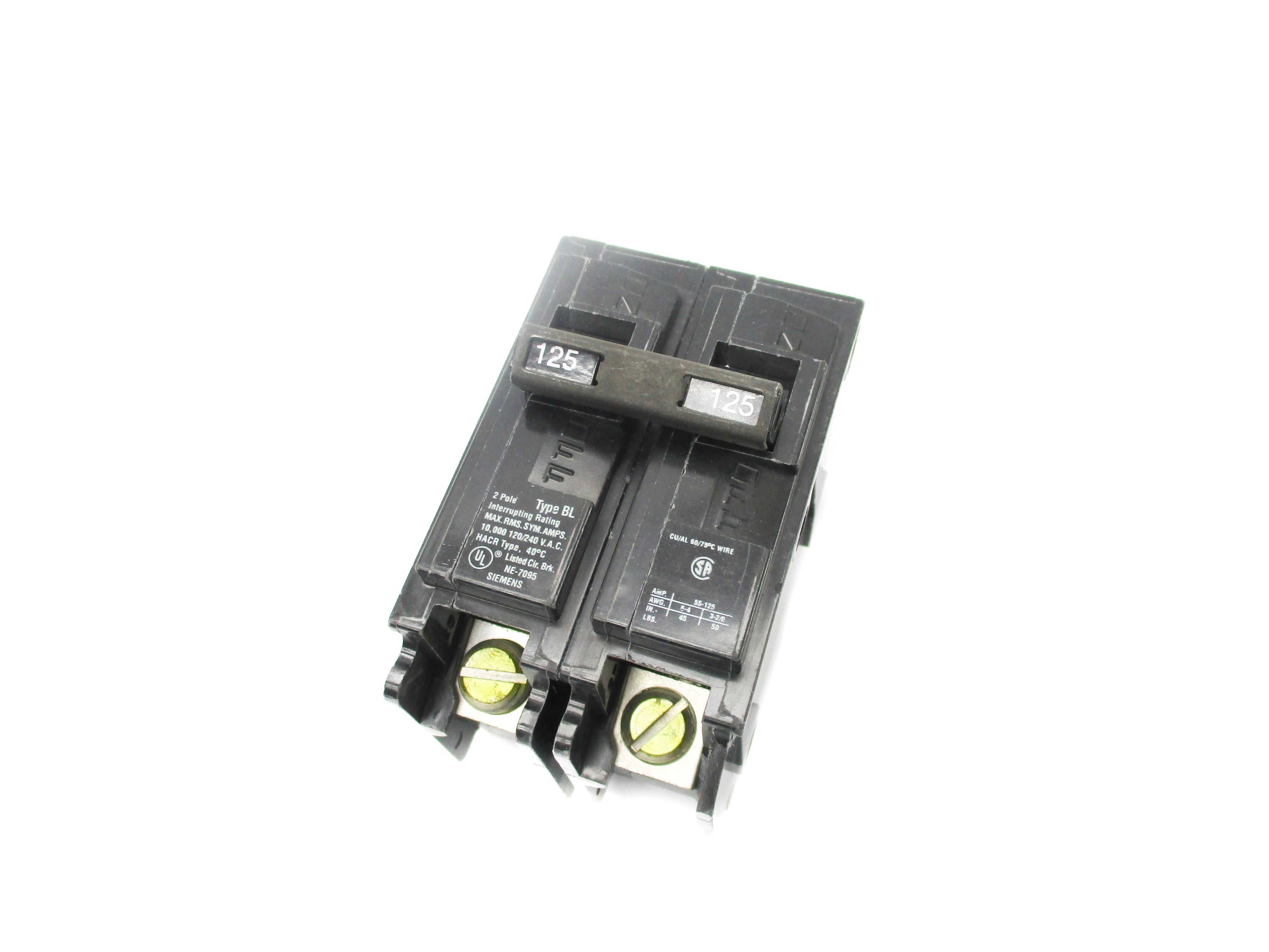 SIEMENS BL2125 120/240V 125A NSNP