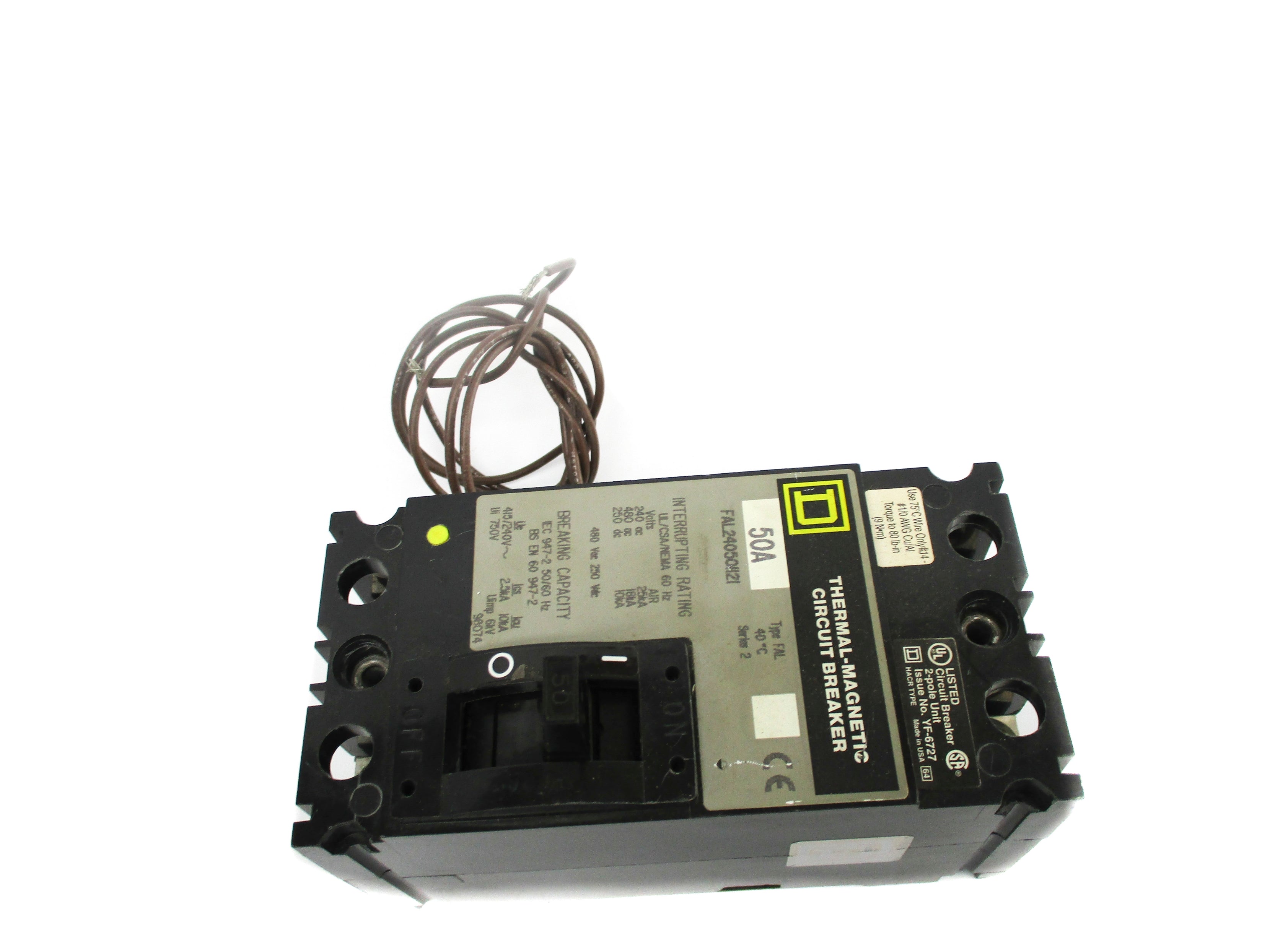 SQUARE D FAL240501121 480/250V 50A NSNP
