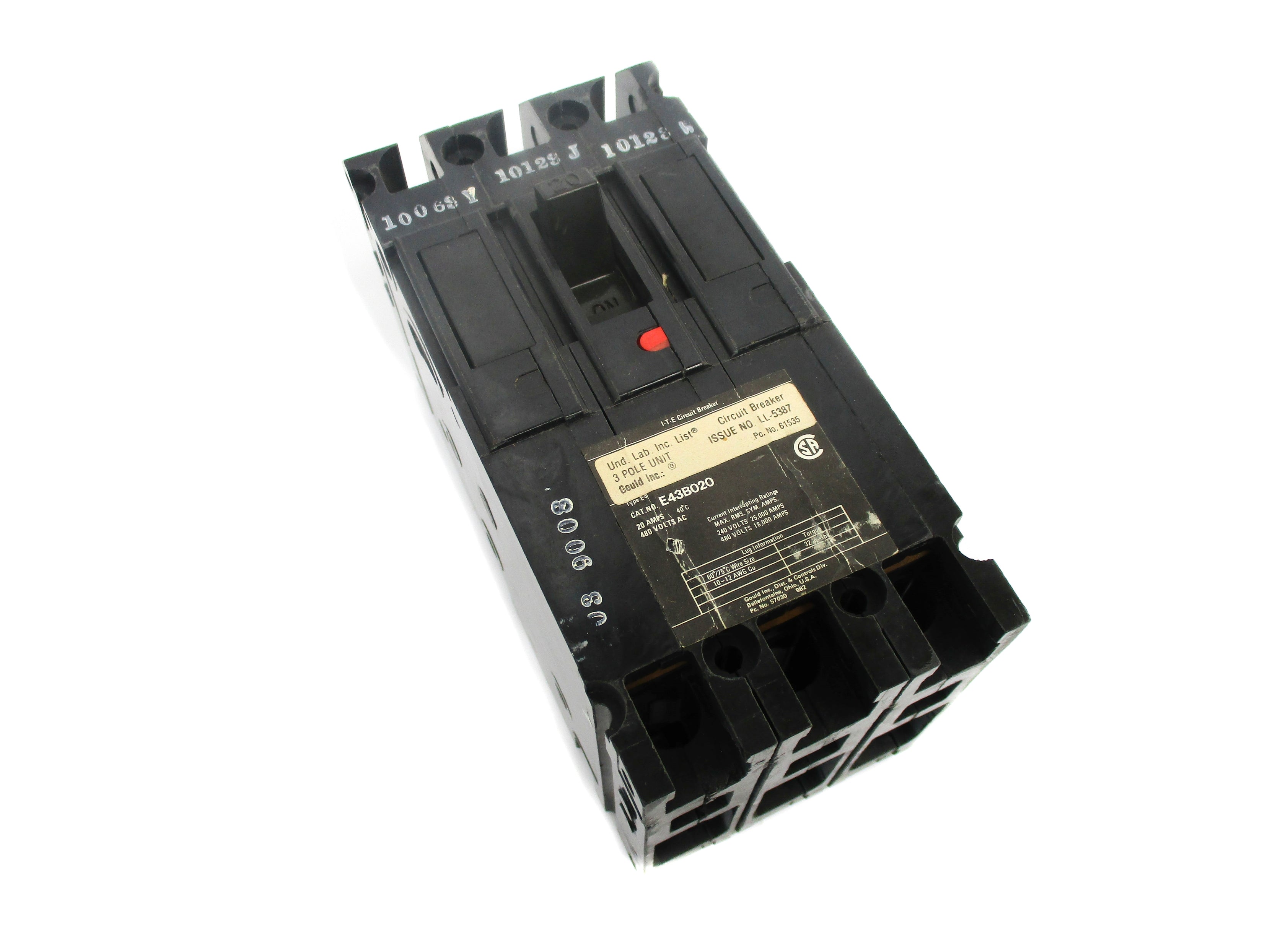 ITE E43B020 480/240V 20A NSNP