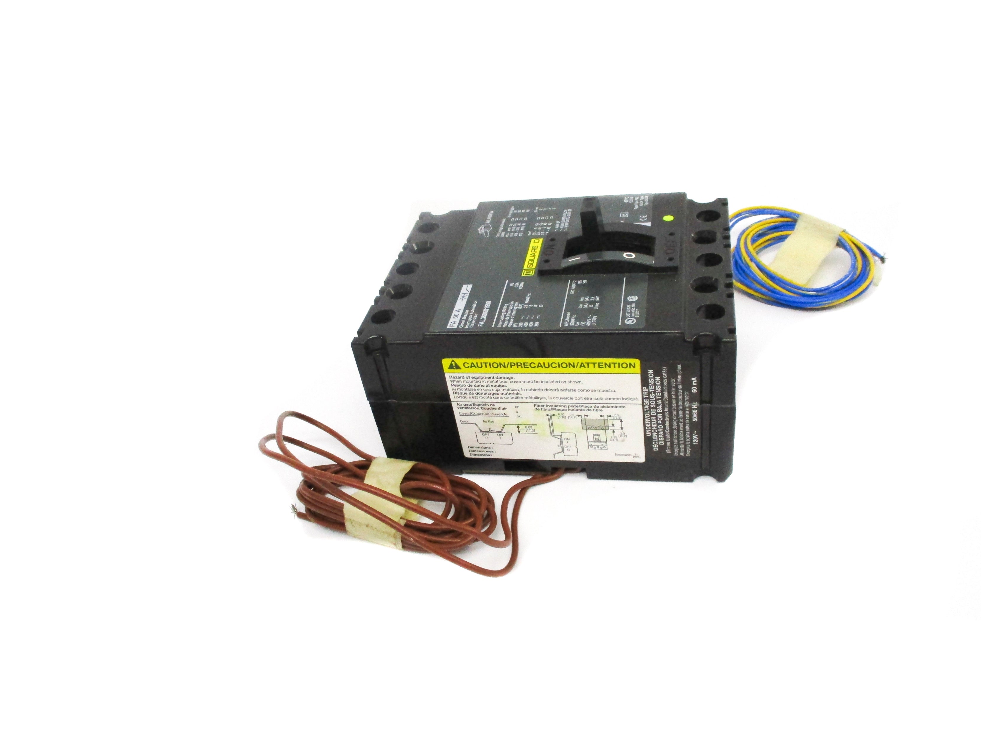 SQUARE D FAL360601590 480V 60A (GREEN) NSNP