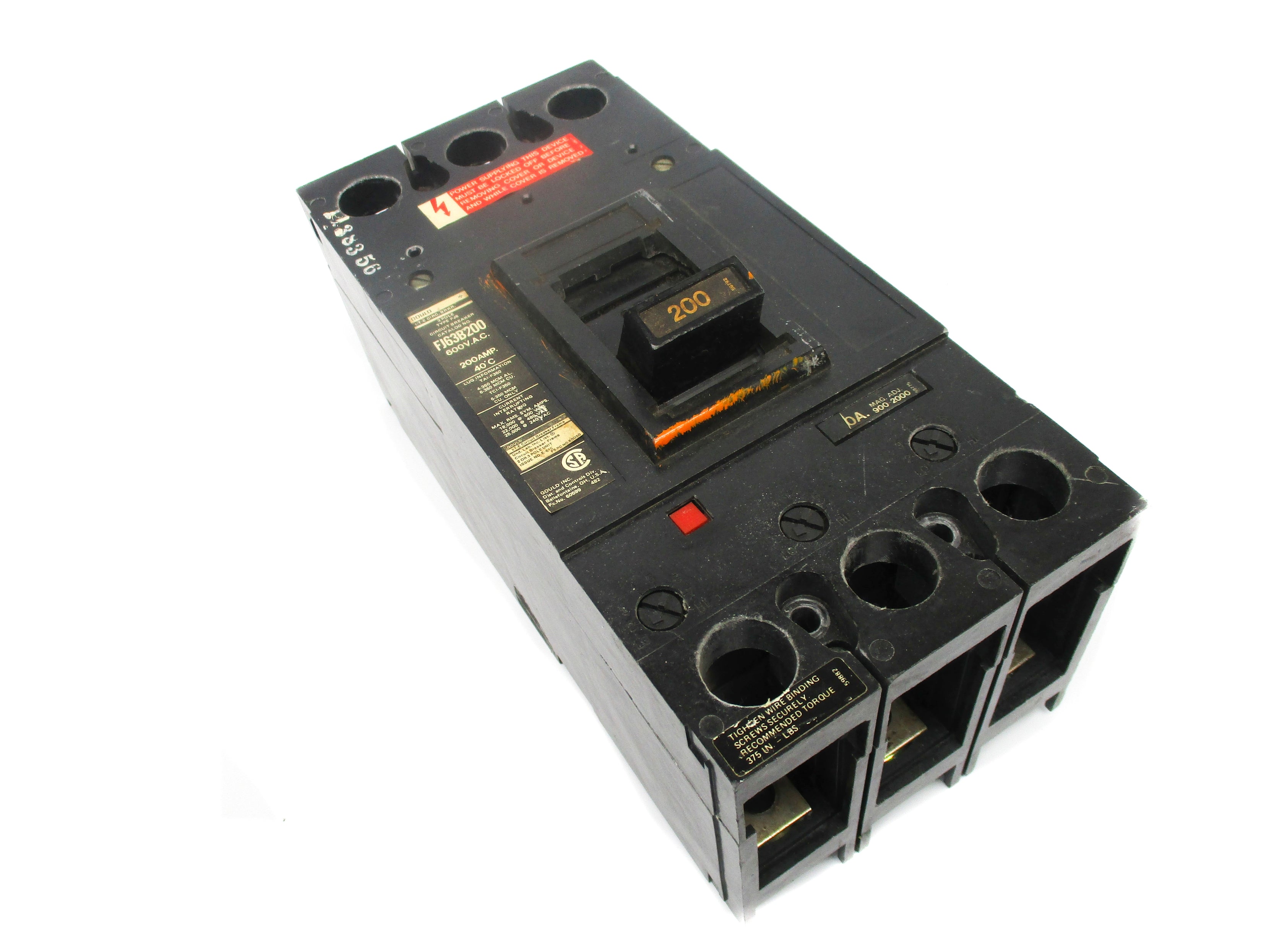ITE FJ63B200 600VAC 200A UNMP