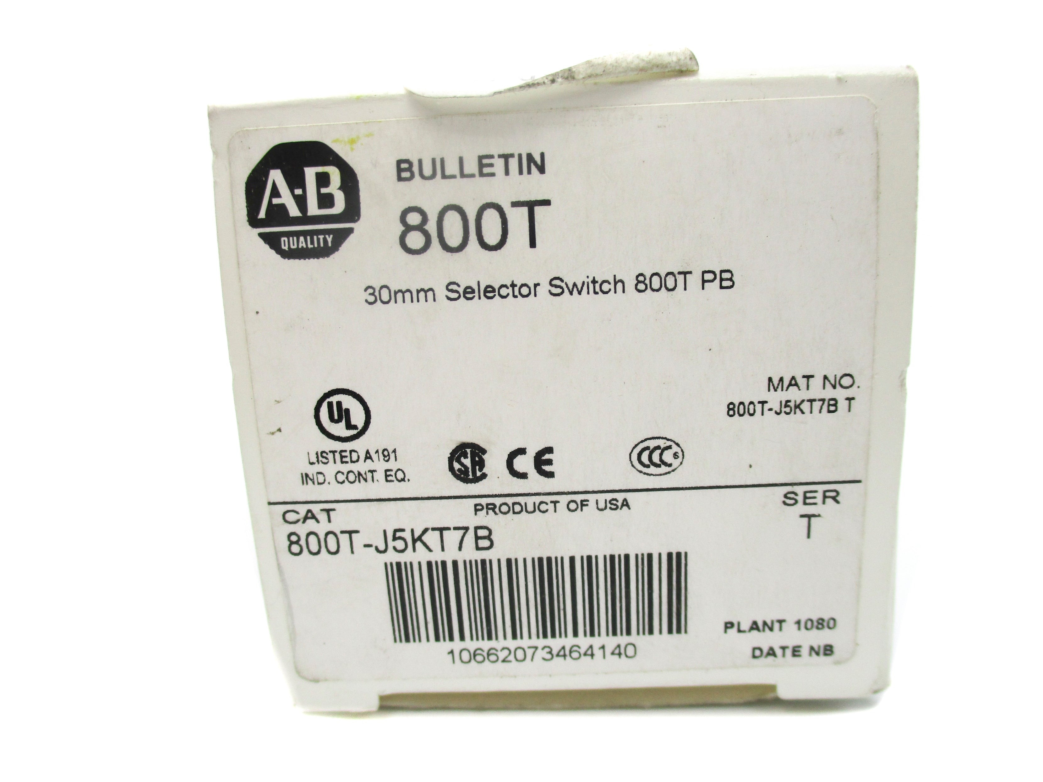 INDUSTRIAL SPARE PART 800T-J5KT7B SER. T (WH) NSMP