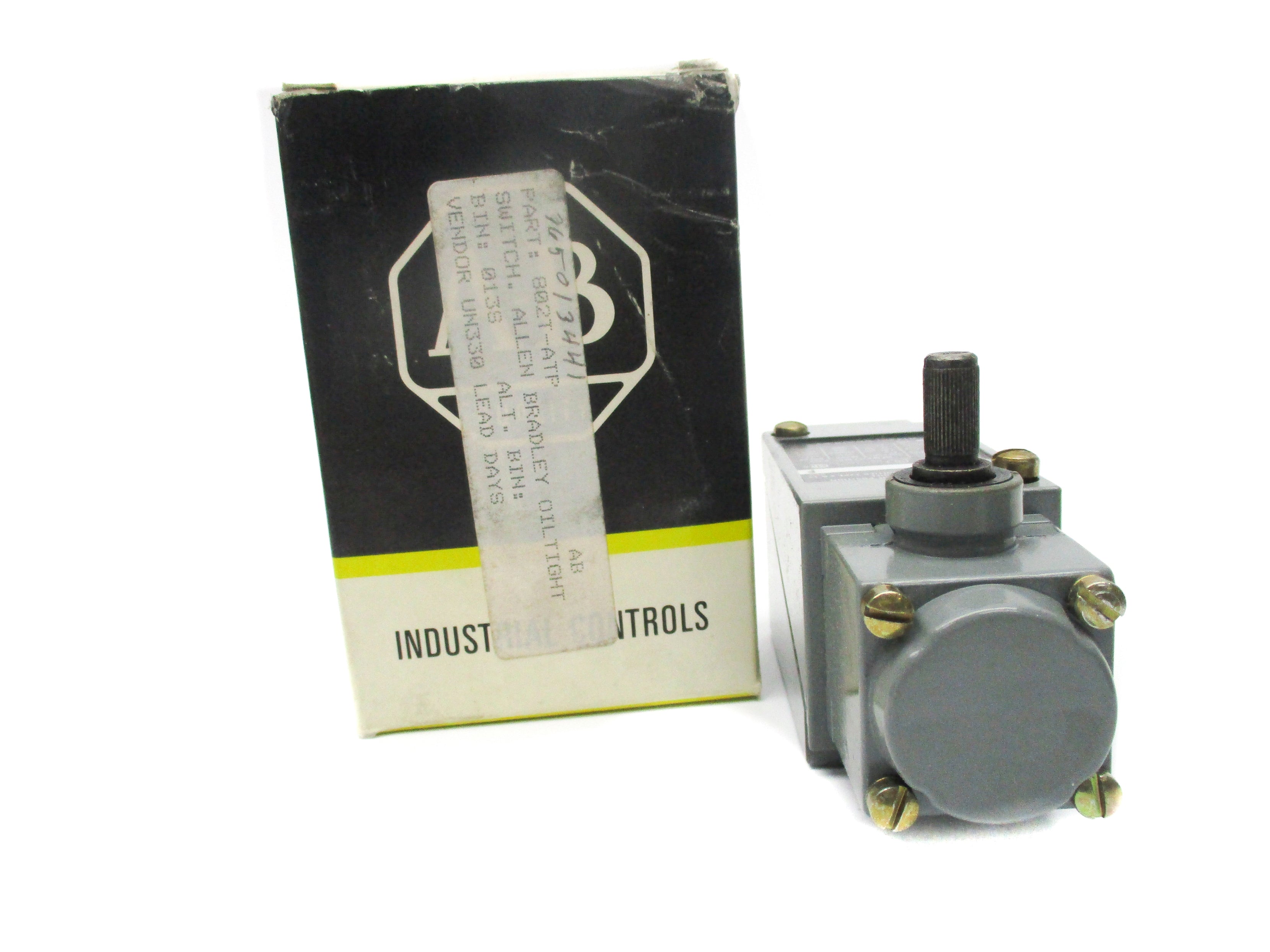 ALLEN BRADLEY 802T-ATP SER. F (BK/YL) NSMP