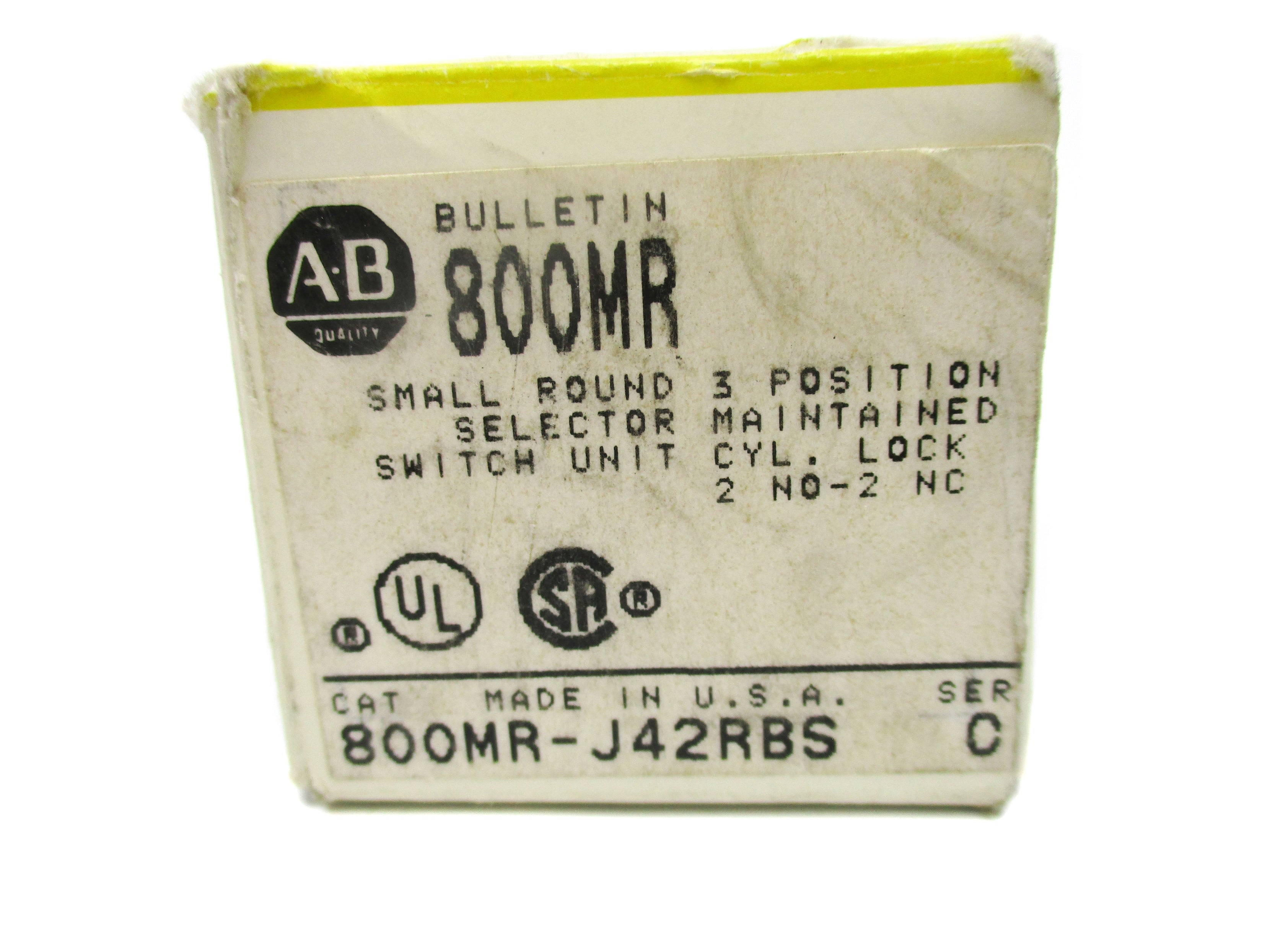 INDUSTRIAL SPARE PART 8000MR-J42RBS SER. C (BK/YL) NSMP